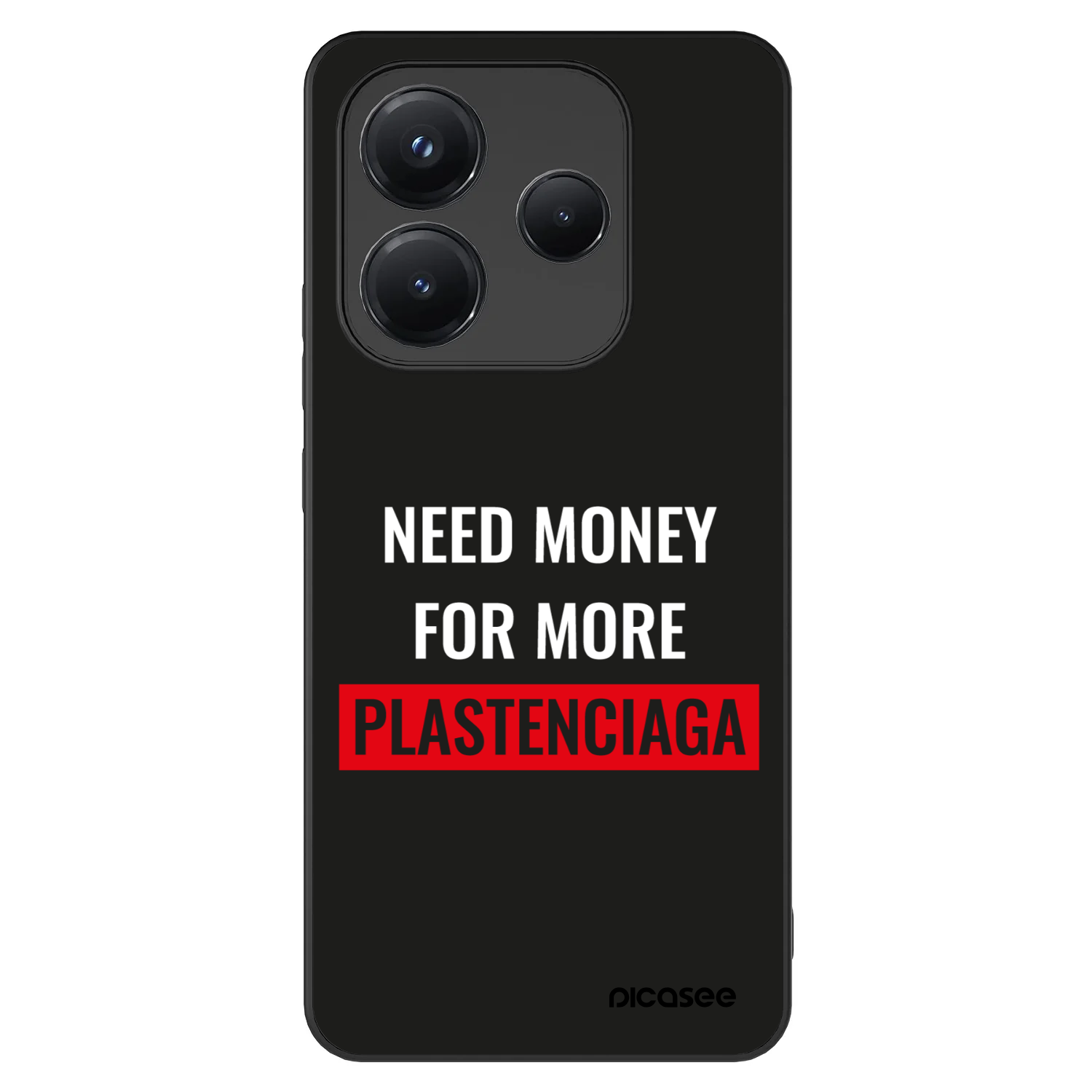 Picasee ULTIMATE CASE pentru Xiaomi Redmi Note 14 5G - More PLASTENCIAGA