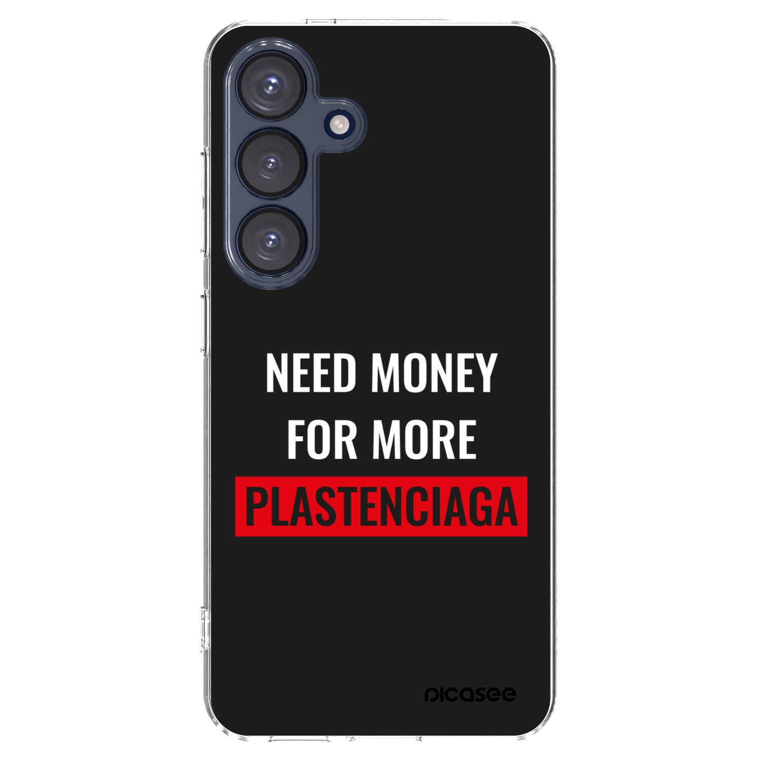 Picasee husă transparentă din silicon pentru Samsung Galaxy S25 5G - More PLASTENCIAGA
