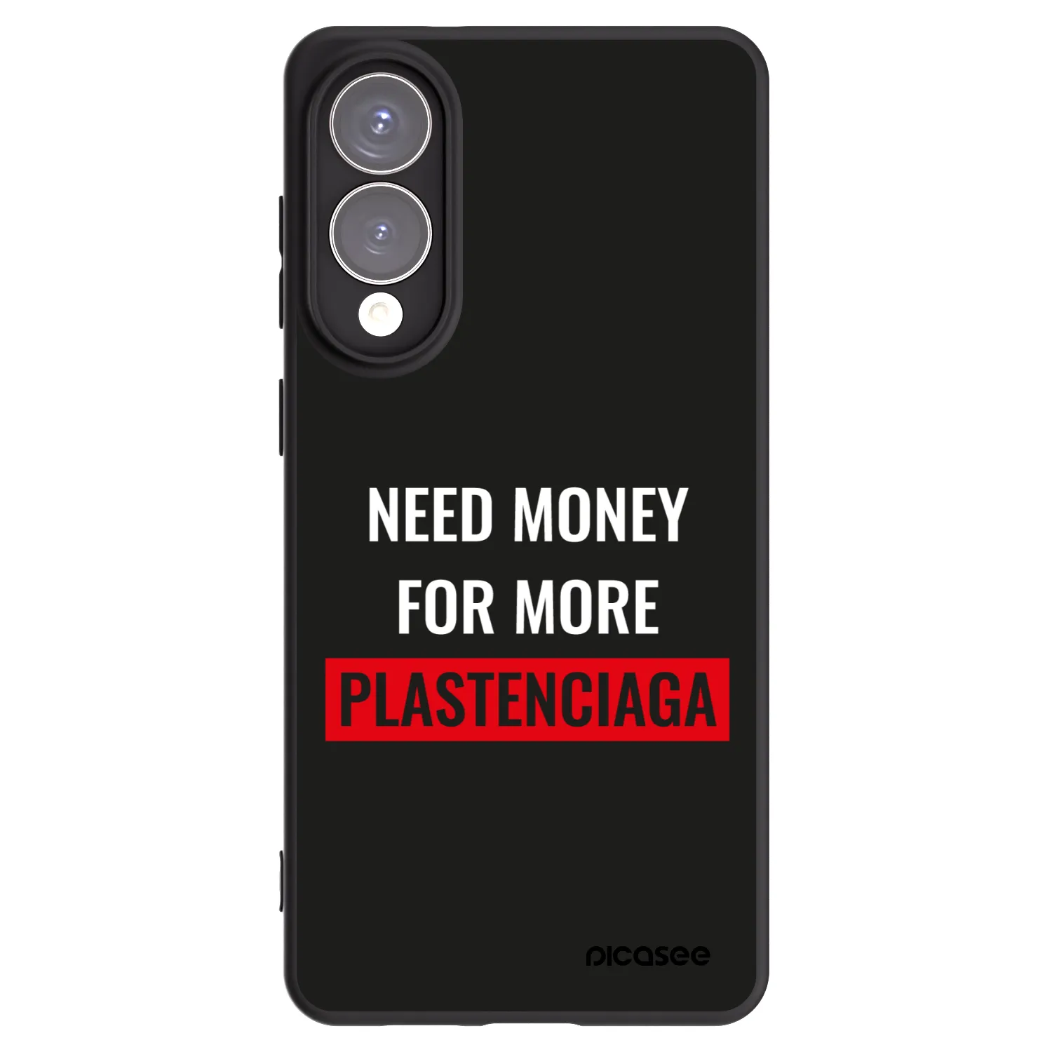 Picasee husă neagră din silicon pentru Samsung Galaxy S25 Edge 5G - More PLASTENCIAGA