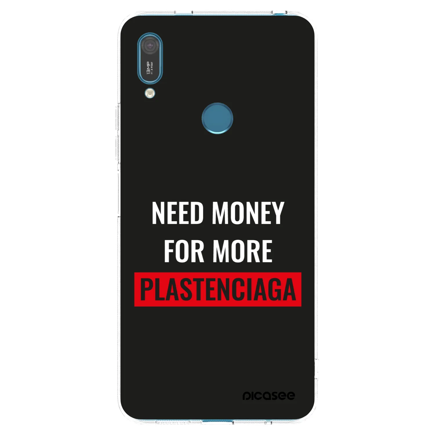 Picasee husă transparentă din silicon pentru Huawei Y7 2019 - More PLASTENCIAGA