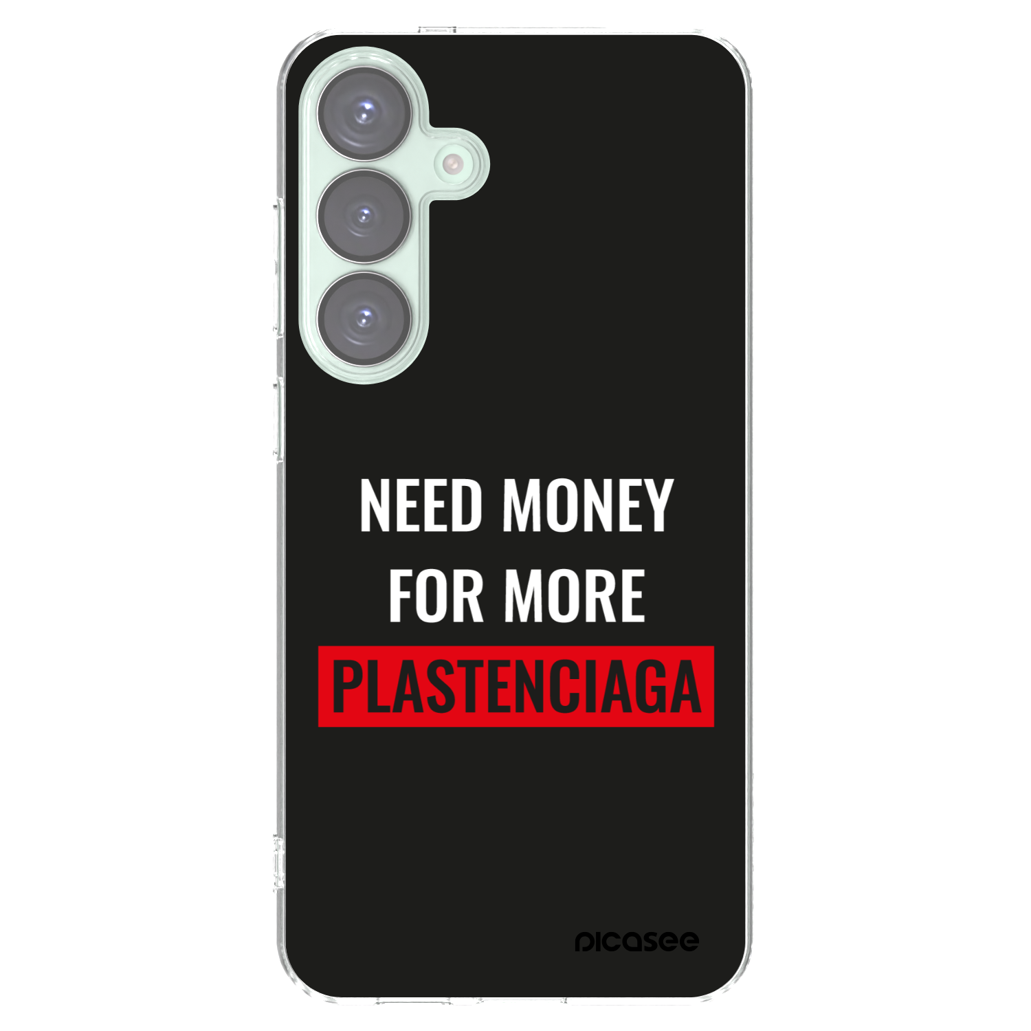 Picasee husă transparentă din silicon pentru Samsung Galaxy S25+ 5G - More PLASTENCIAGA