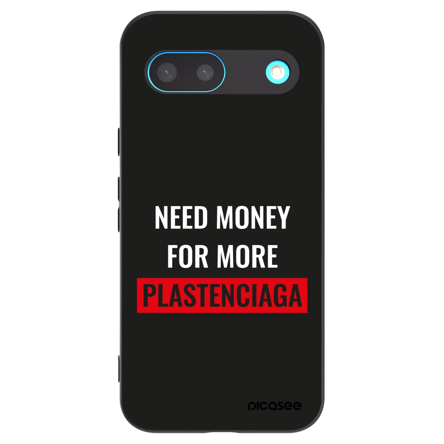 Picasee husă neagră din silicon pentru Google Pixel 8 - More PLASTENCIAGA
