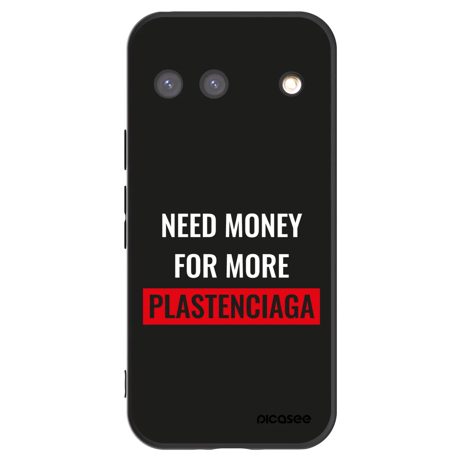 Picasee husă neagră din silicon pentru Google Pixel 9 - More PLASTENCIAGA