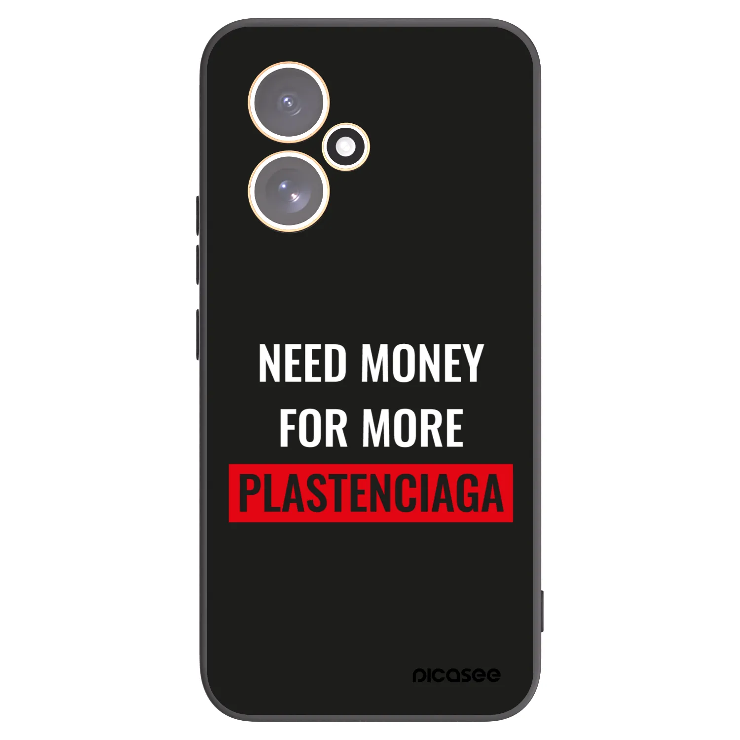 Picasee husă neagră din silicon pentru Honor 400 5G - More PLASTENCIAGA