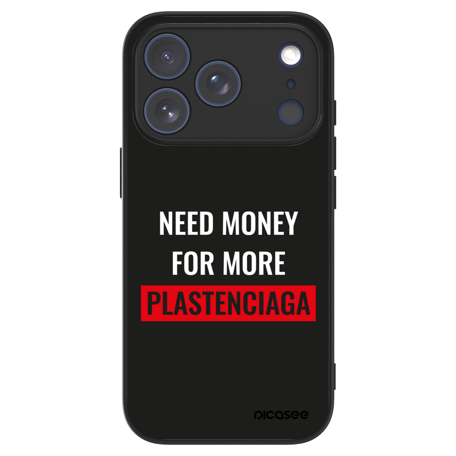 Picasee ULTIMATE CASE MagSafe pentru Apple iPhone 17 Pro - More PLASTENCIAGA