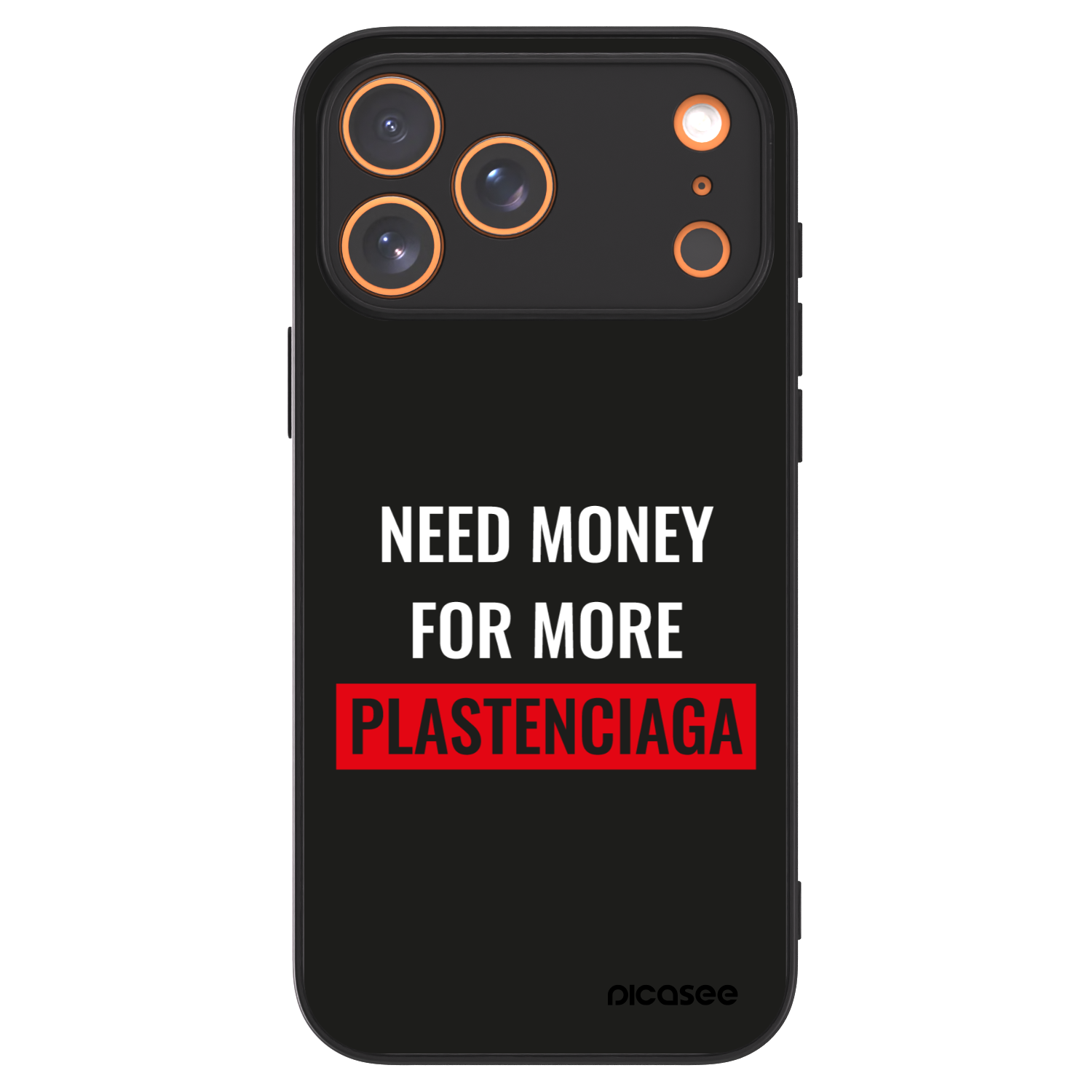 Picasee ULTIMATE CASE pentru Apple iPhone 17 Pro Max - More PLASTENCIAGA