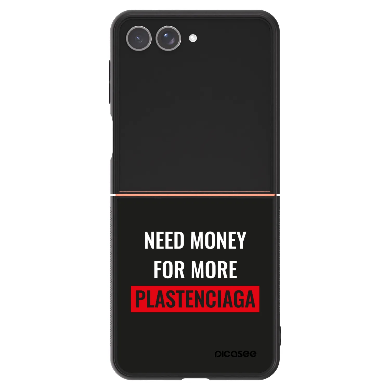 Picasee ULTIMATE CASE pentru Samsung Galaxy Z Flip7 5G - More PLASTENCIAGA