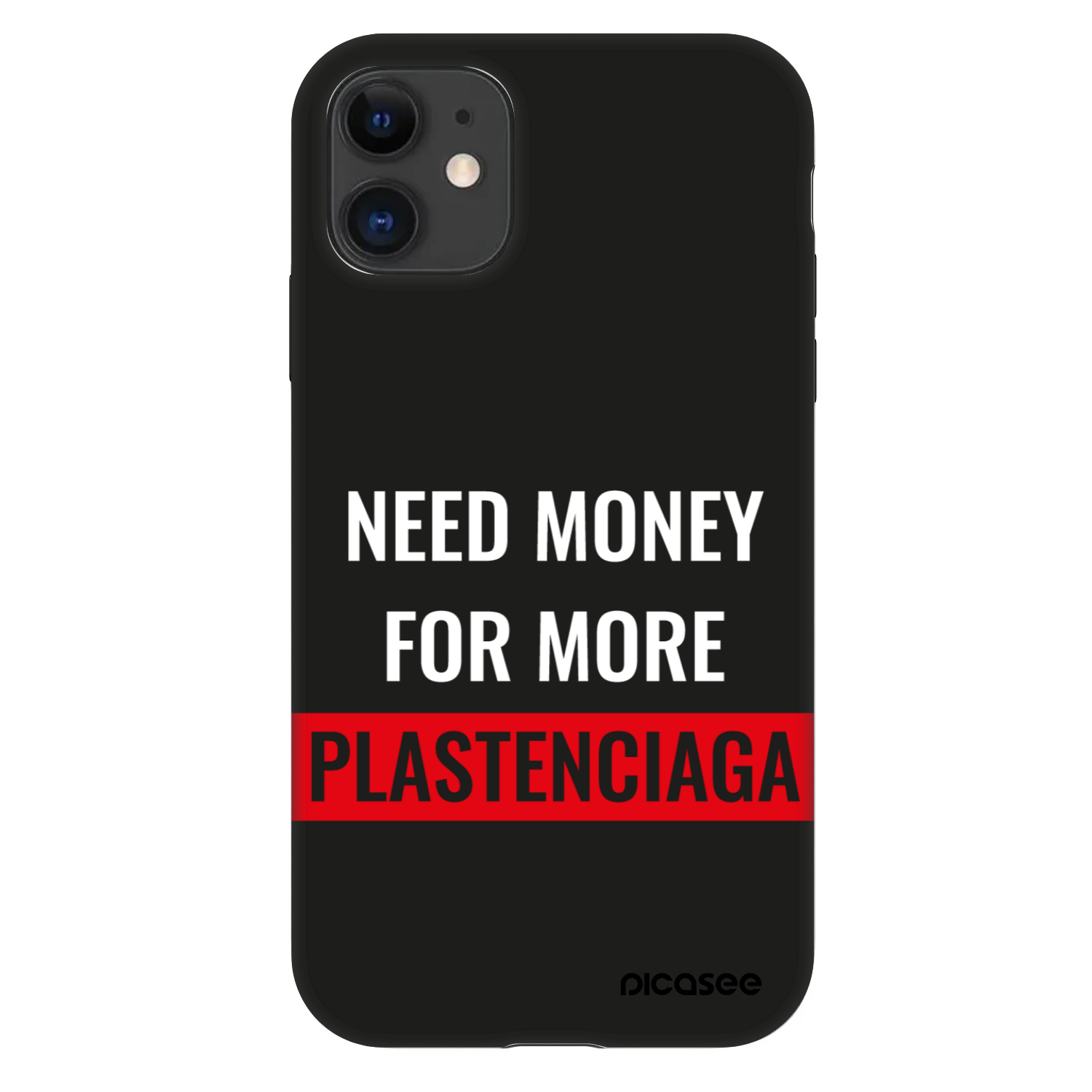 Picasee Fashion Case pentru Apple iPhone 11 - More PLASTENCIAGA