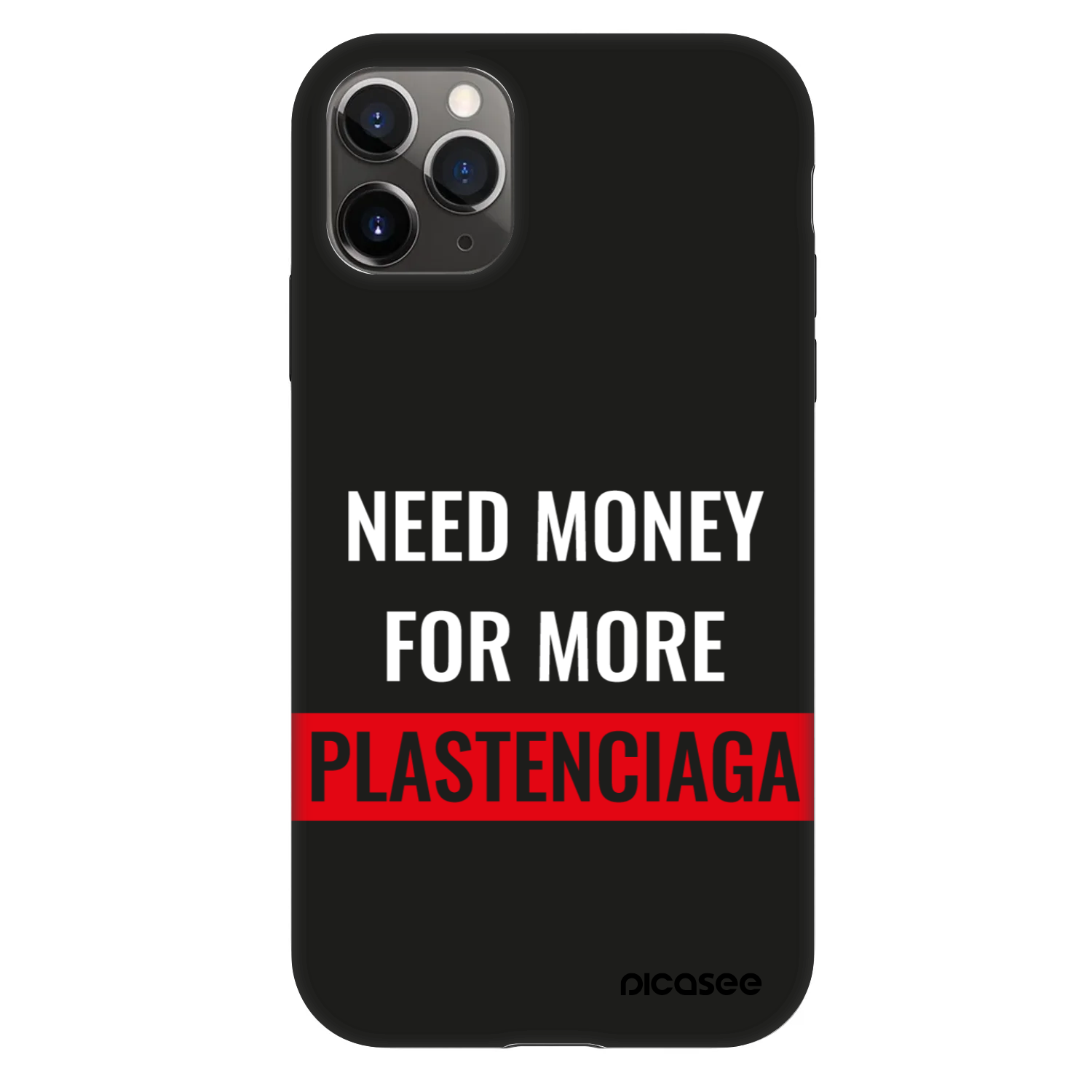 Picasee Fashion Case pentru Apple iPhone 11 Pro - More PLASTENCIAGA