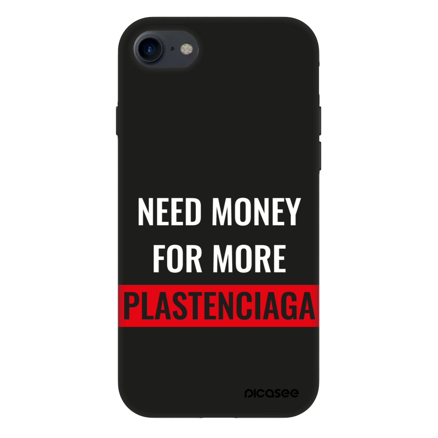 Picasee Fashion Case pentru Apple iPhone 8 - More PLASTENCIAGA