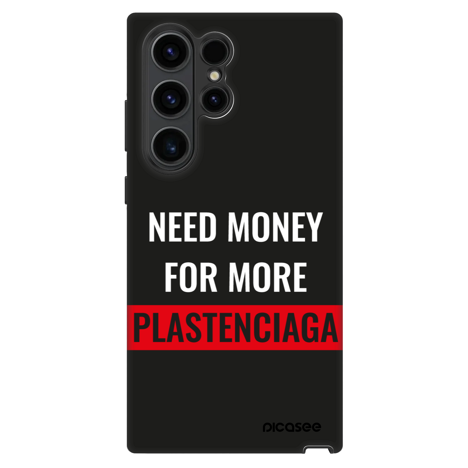 Picasee Fashion Case pentru Samsung Galaxy S23 Ultra 5G - More PLASTENCIAGA