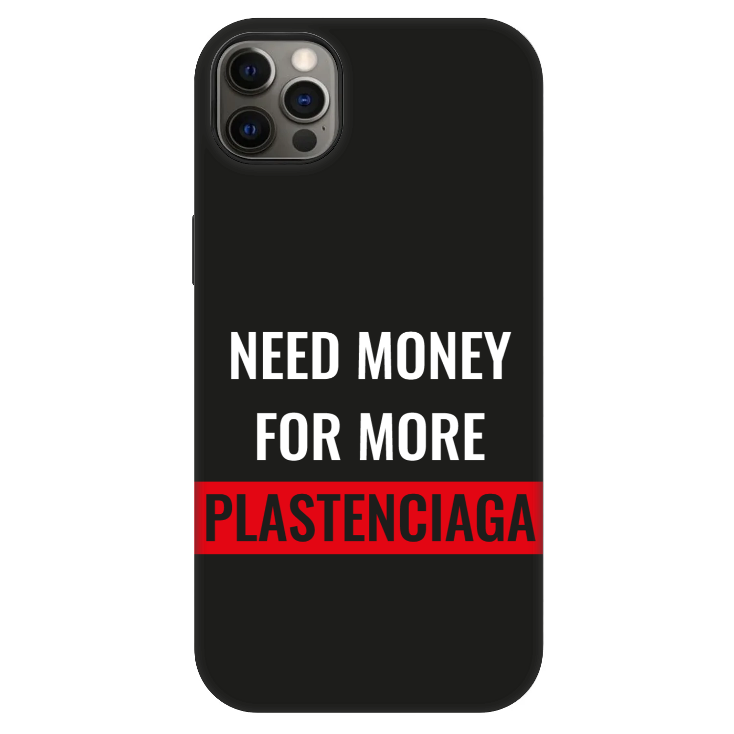 Picasee Fashion Case MagSafe pentru Apple iPhone 12 Pro Max - More PLASTENCIAGA