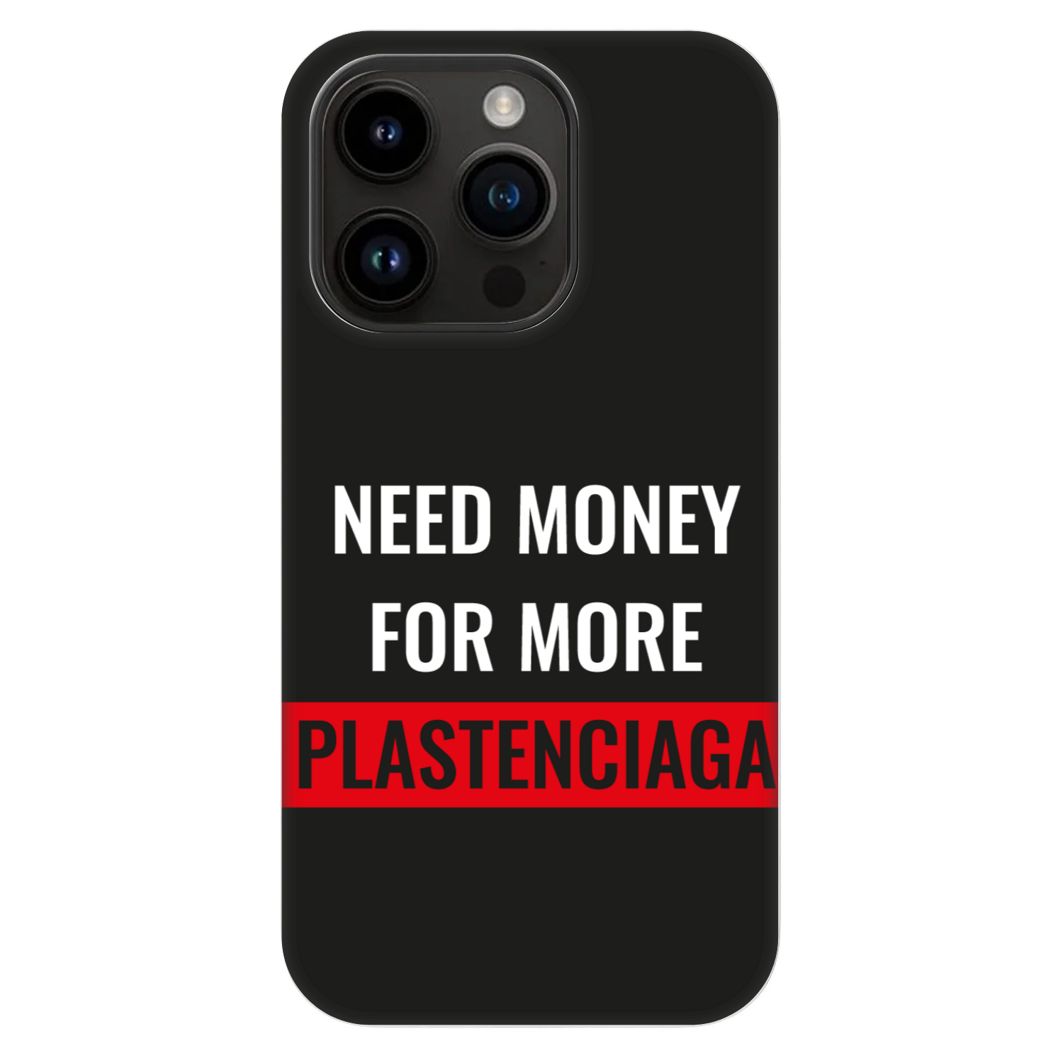 Picasee Fashion Case MagSafe pentru Apple iPhone 14 Pro - More PLASTENCIAGA