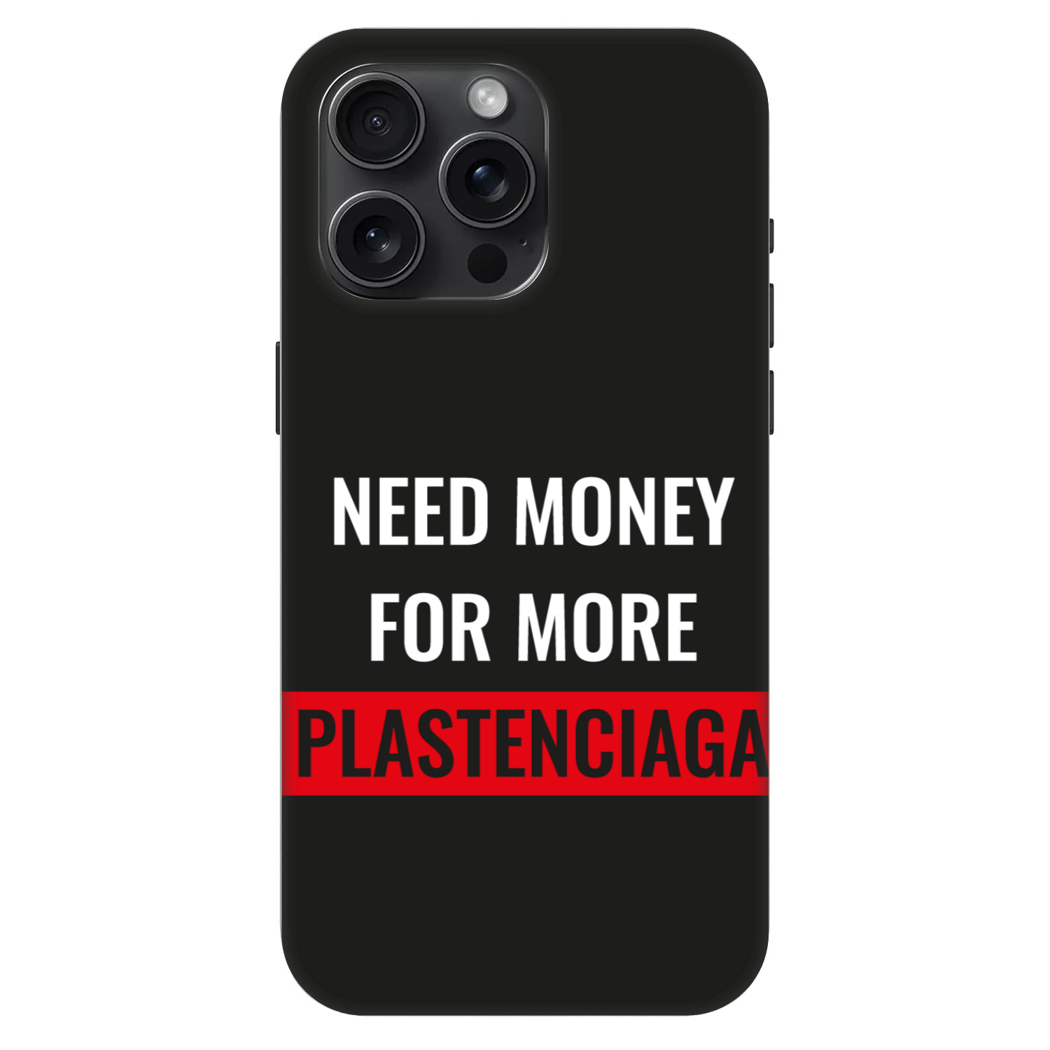 Picasee Fashion Case MagSafe pentru Apple iPhone 15 Pro Max - More PLASTENCIAGA