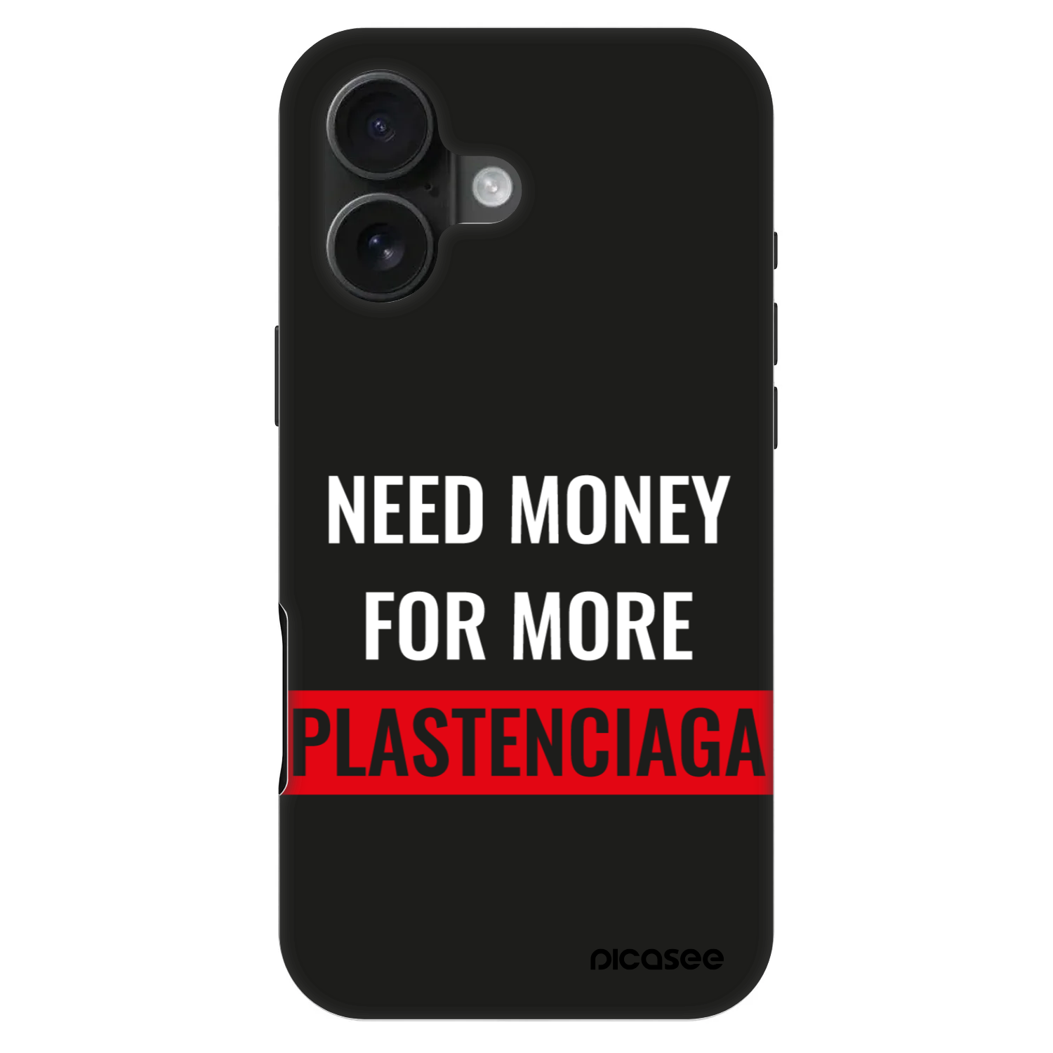 Picasee Fashion Case MagSafe pentru Apple iPhone 16 - More PLASTENCIAGA