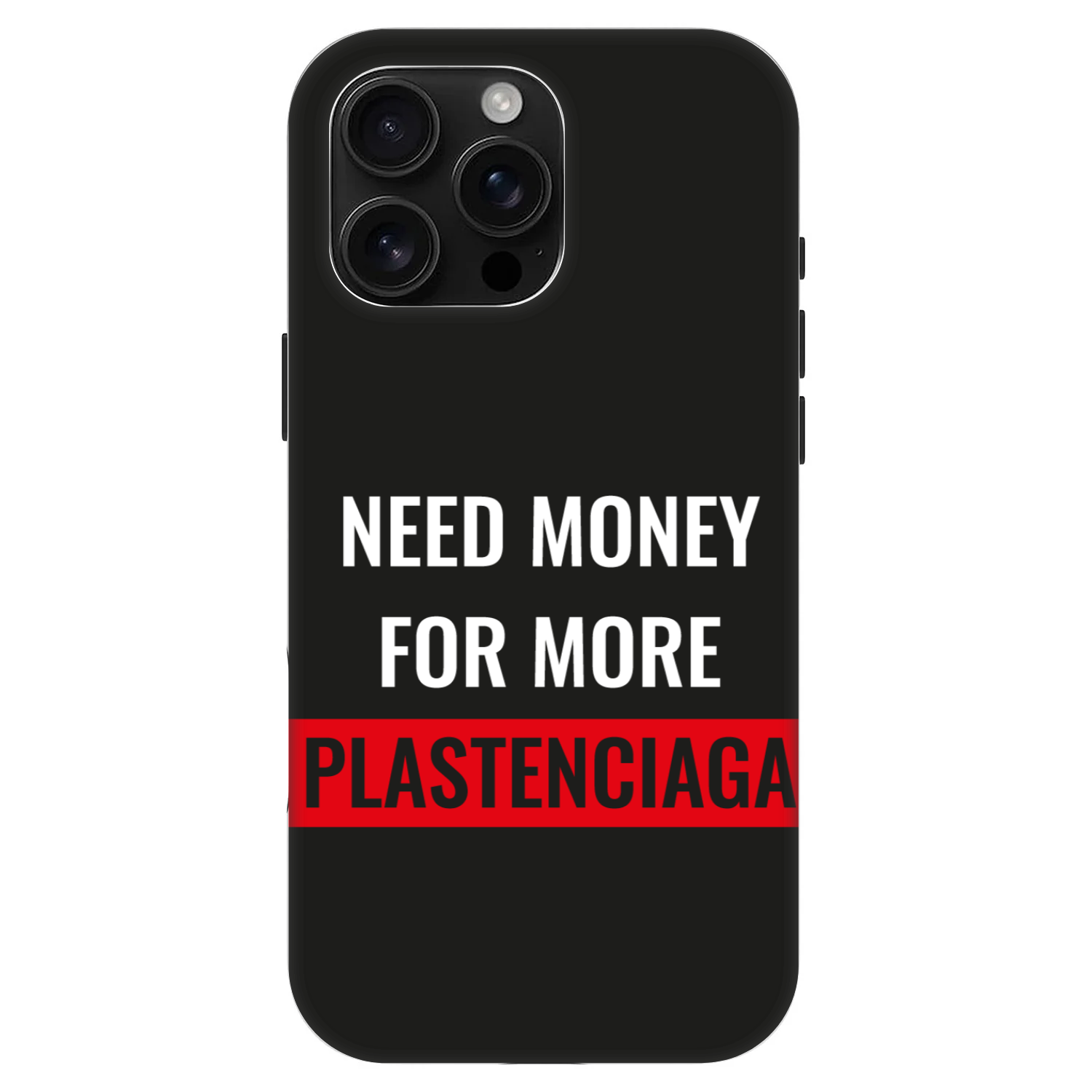 Picasee Fashion Case MagSafe pentru Apple iPhone 16 Pro Max - More PLASTENCIAGA