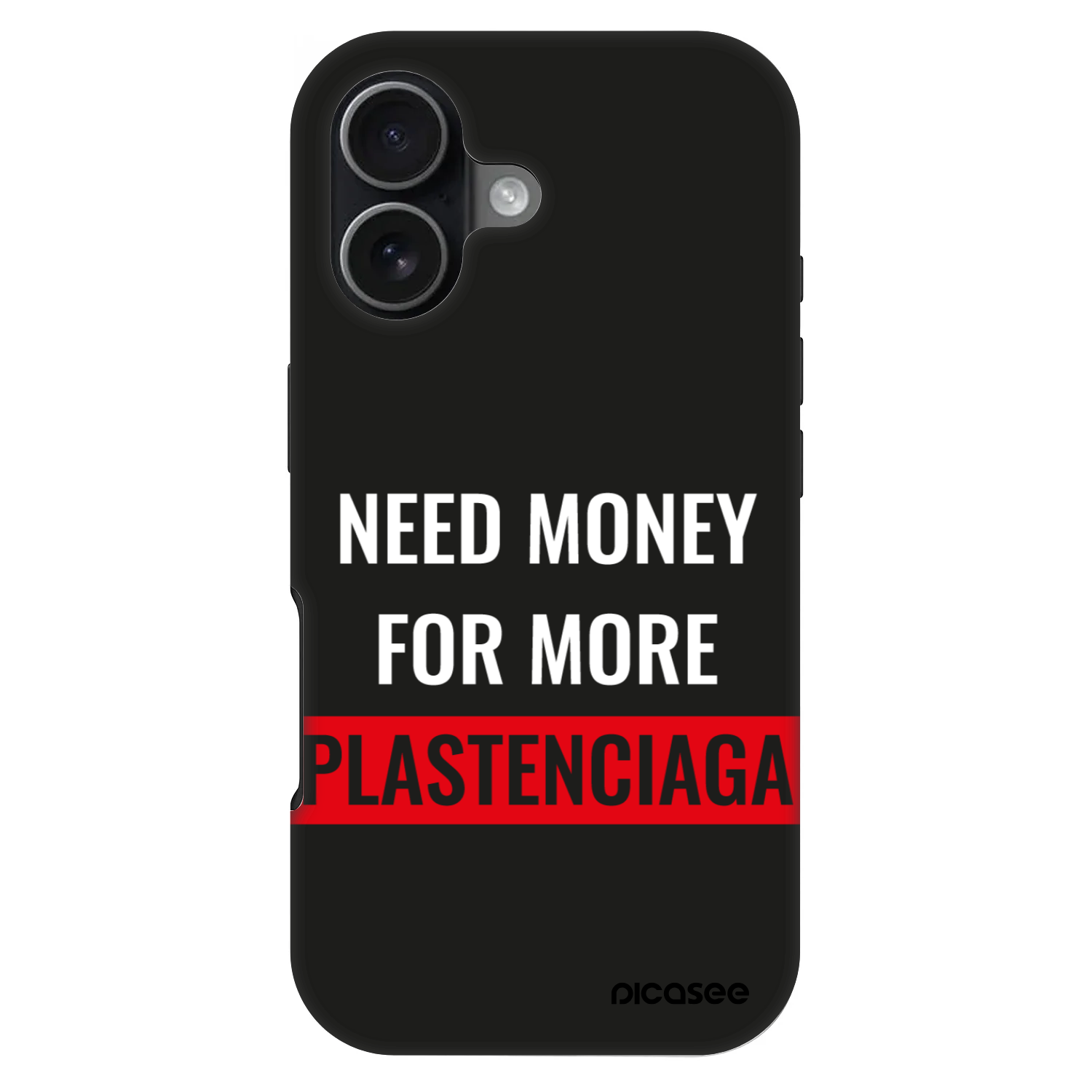 Picasee Fashion Case MagSafe pentru Apple iPhone 17 - More PLASTENCIAGA