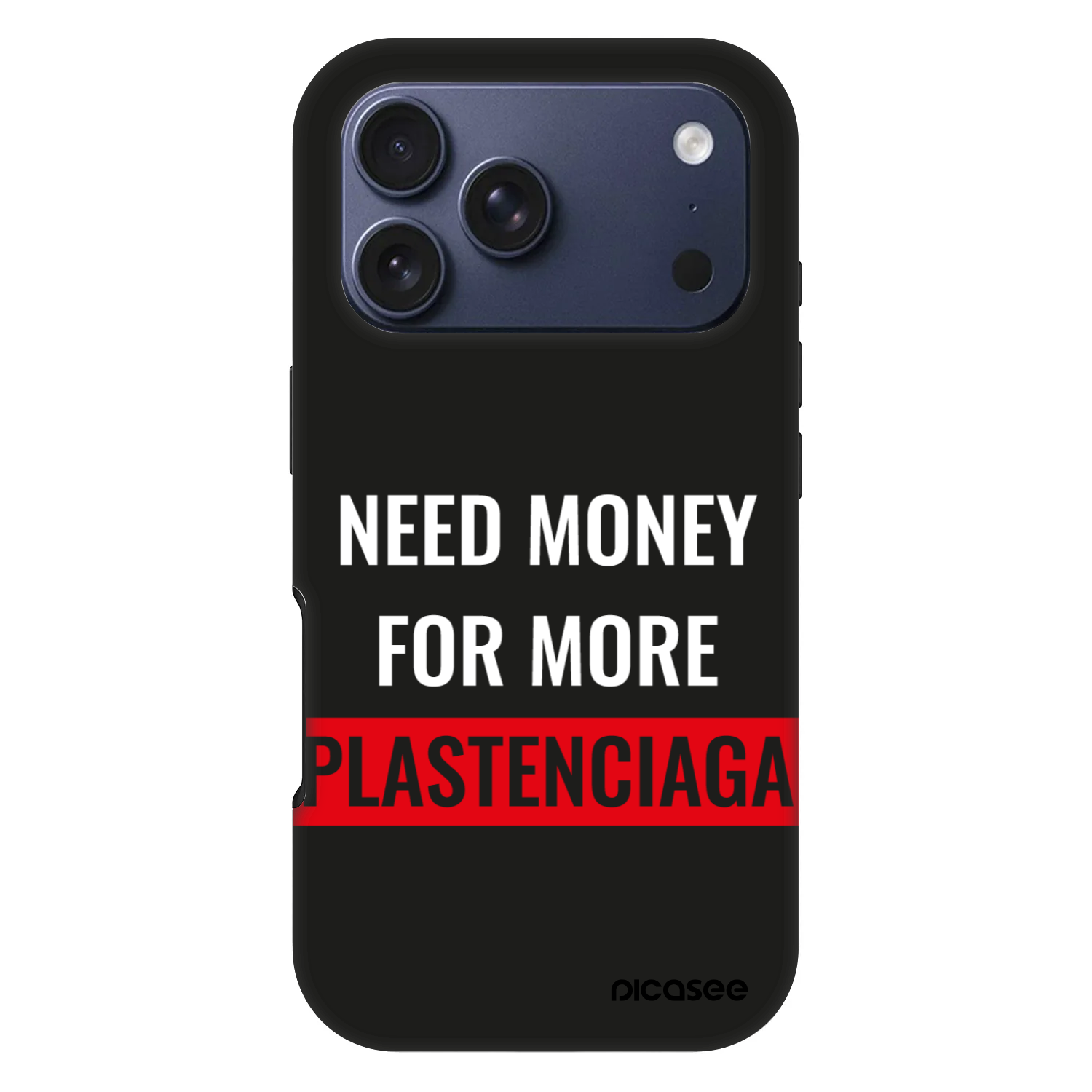 Picasee Fashion Case MagSafe pentru Apple iPhone 17 Pro - More PLASTENCIAGA