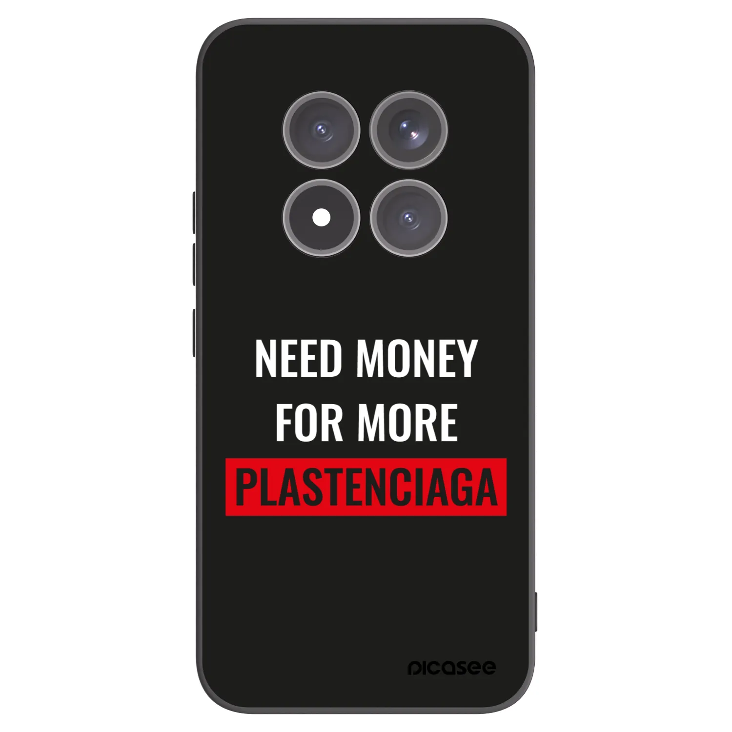 Picasee husă neagră din silicon pentru Xiaomi Redmi Note 15 Pro+ - More PLASTENCIAGA