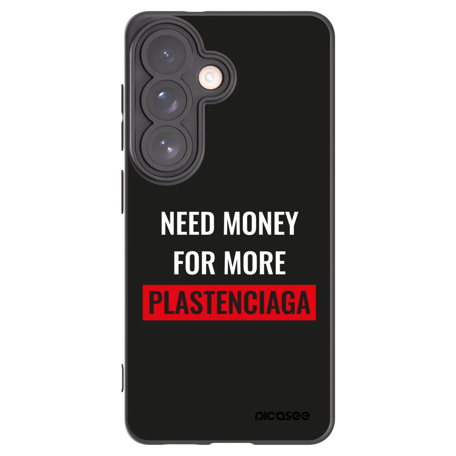 Picasee husă neagră din silicon pentru Samsung Galaxy S26 - More PLASTENCIAGA