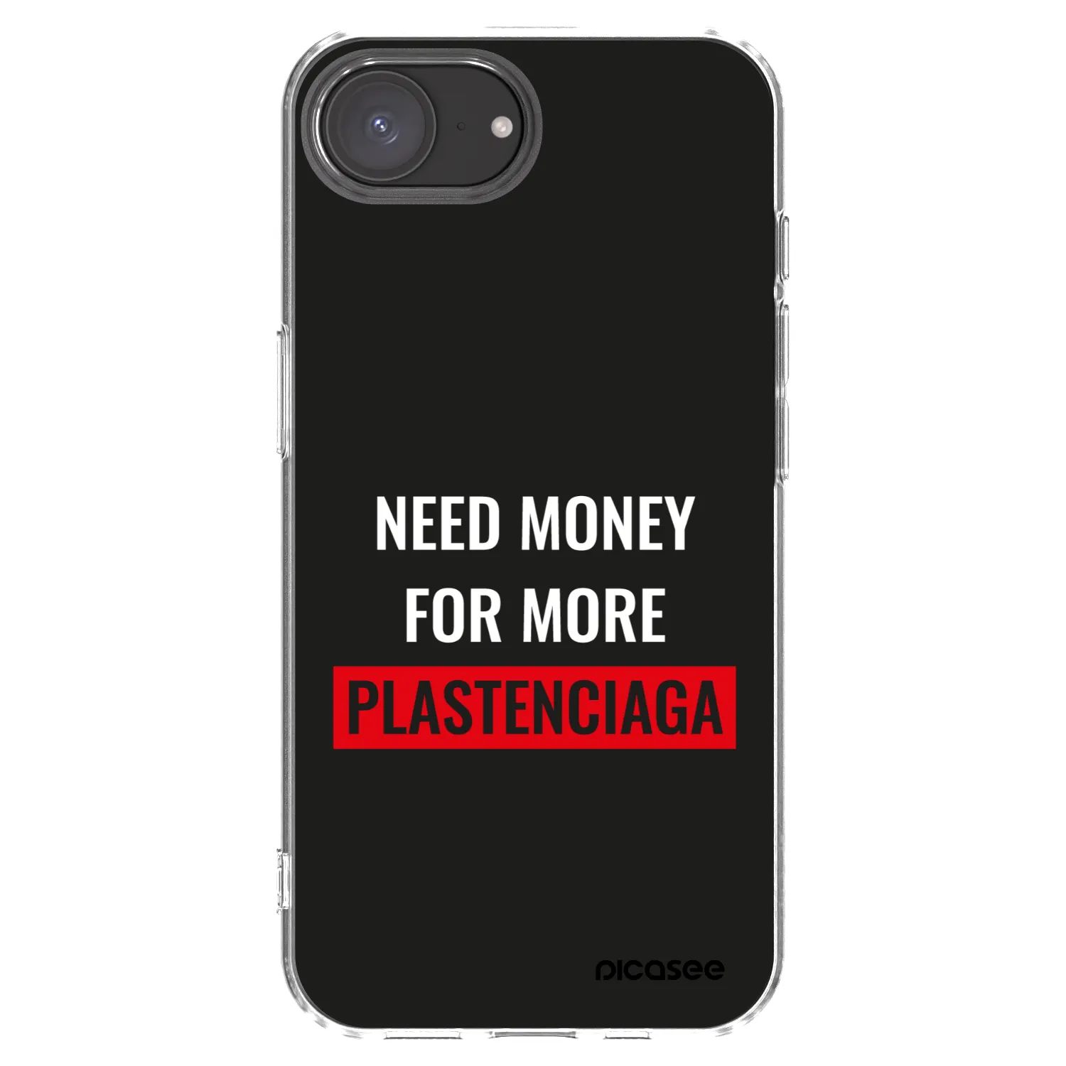 Picasee husă transparentă din silicon pentru Apple iPhone 17e - More PLASTENCIAGA