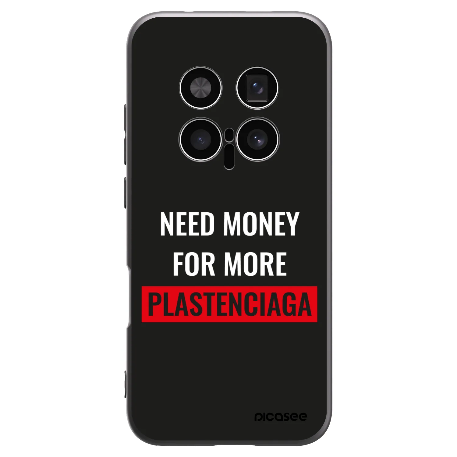 Picasee husă neagră din silicon pentru Honor Magic8 Pro 5G - More PLASTENCIAGA