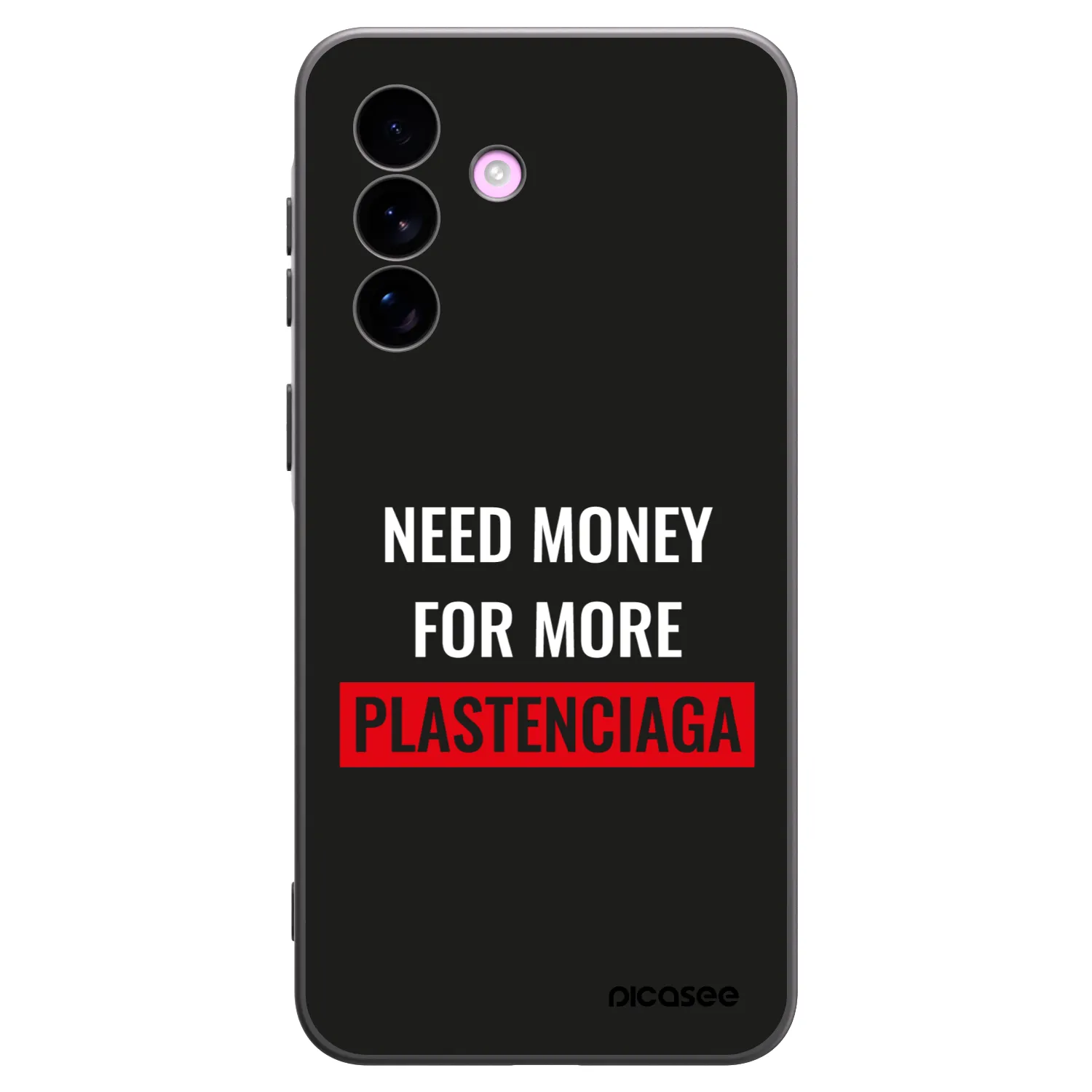 Picasee husă neagră din silicon pentru Samsung Galaxy A57 5G - More PLASTENCIAGA