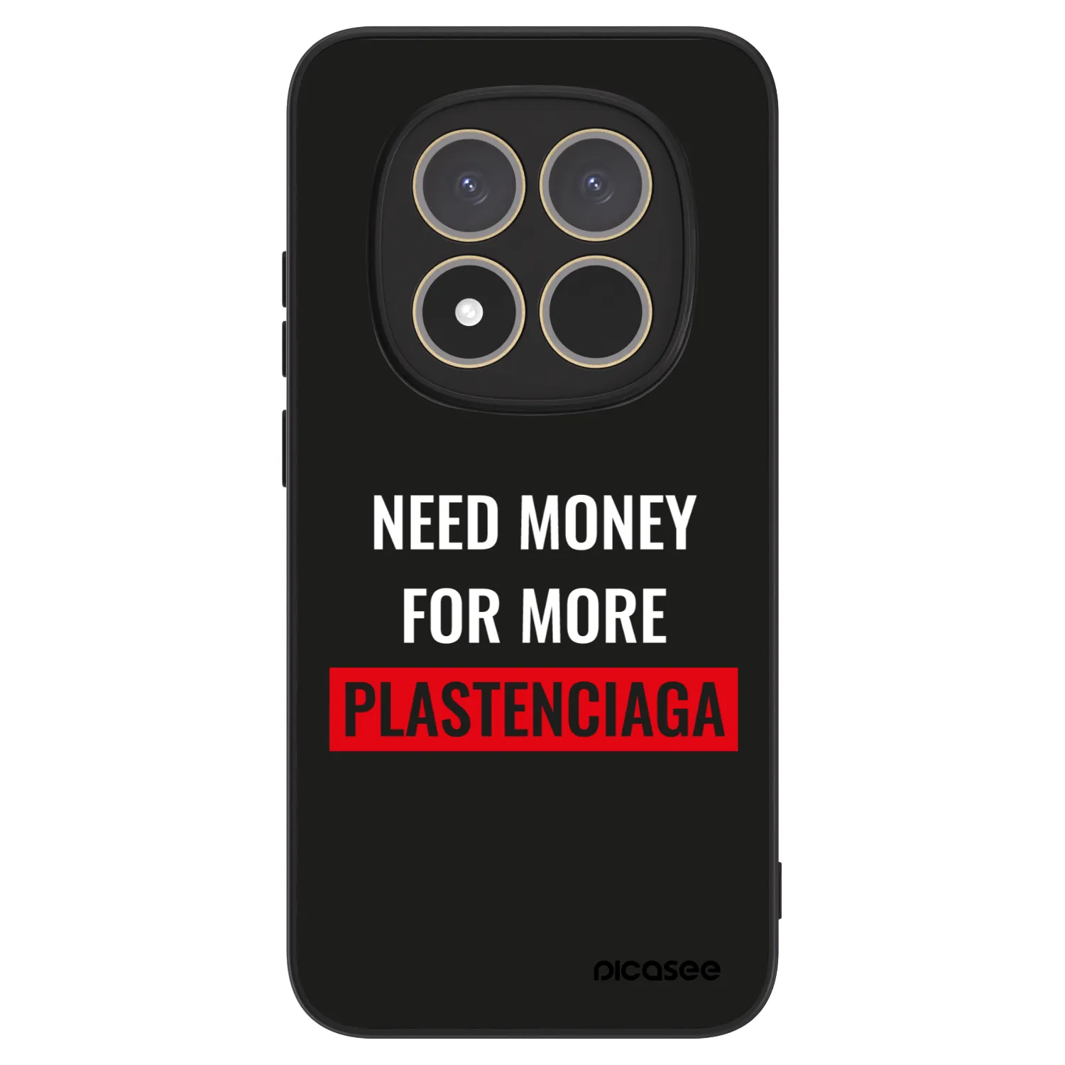 Picasee ULTIMATE CASE pentru Xiaomi Redmi Note 15 Pro 5G - More PLASTENCIAGA