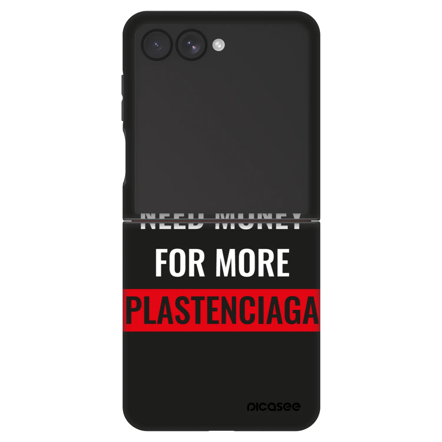 Picasee Fashion Case pentru Samsung Galaxy Z Flip7 5G - More PLASTENCIAGA
