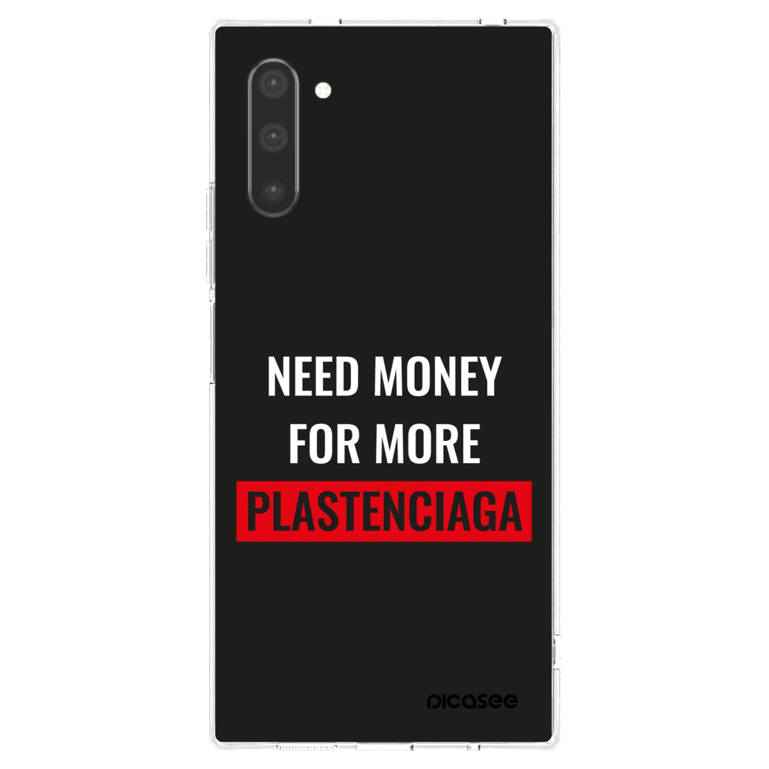 Picasee husă transparentă din silicon pentru Samsung Galaxy Note 10 N970F - More PLASTENCIAGA