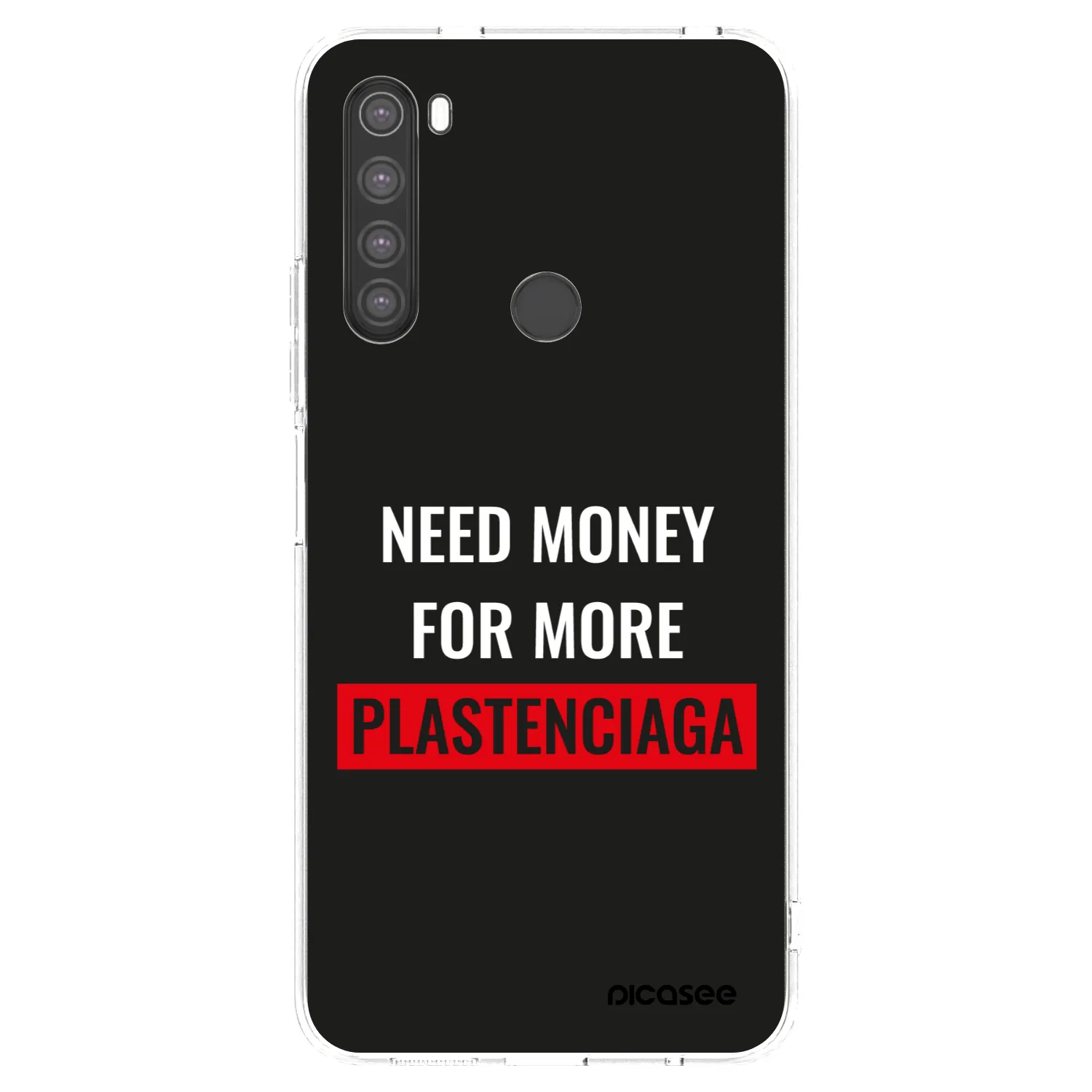 Picasee husă transparentă din silicon pentru Xiaomi Redmi Note 8 - More PLASTENCIAGA