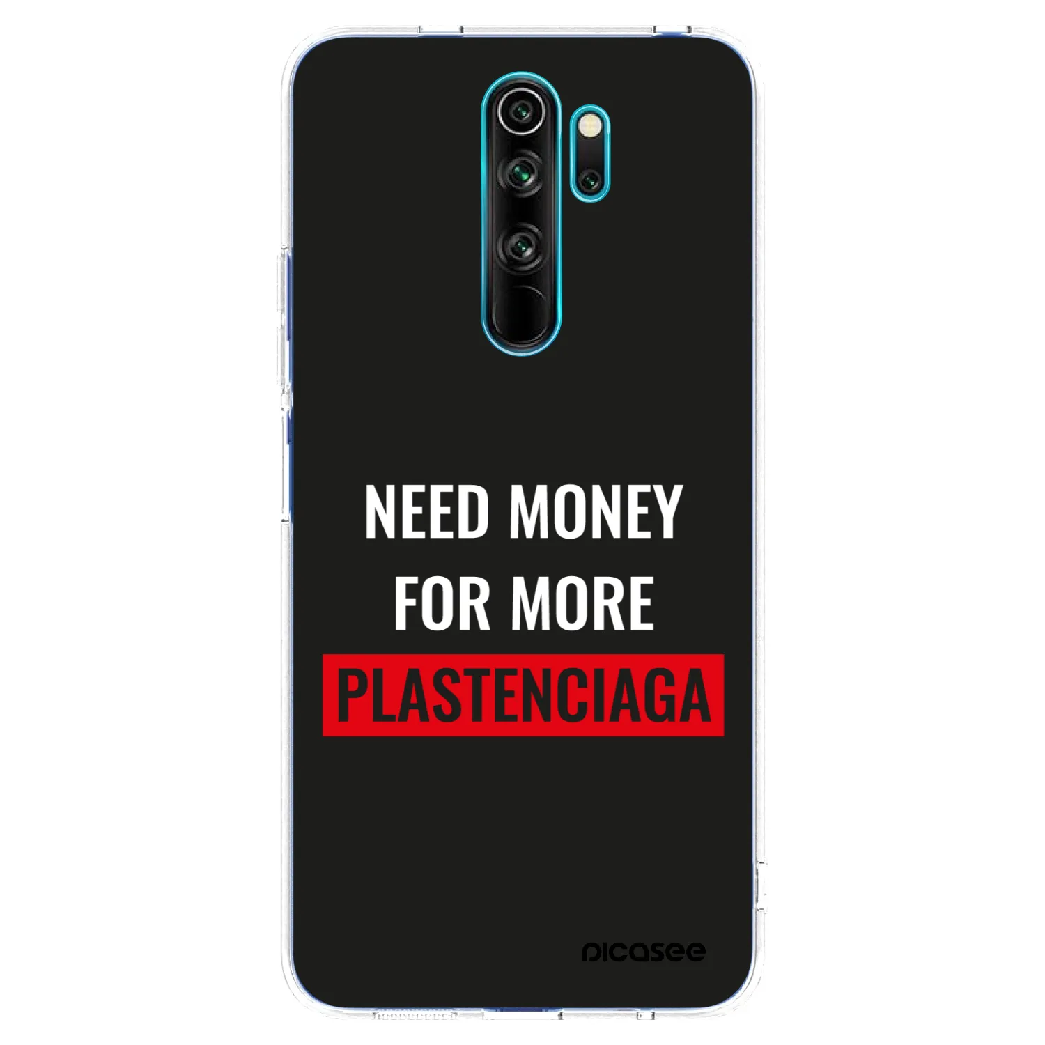 Picasee husă transparentă din silicon pentru Xiaomi Redmi Note 8 Pro - More PLASTENCIAGA