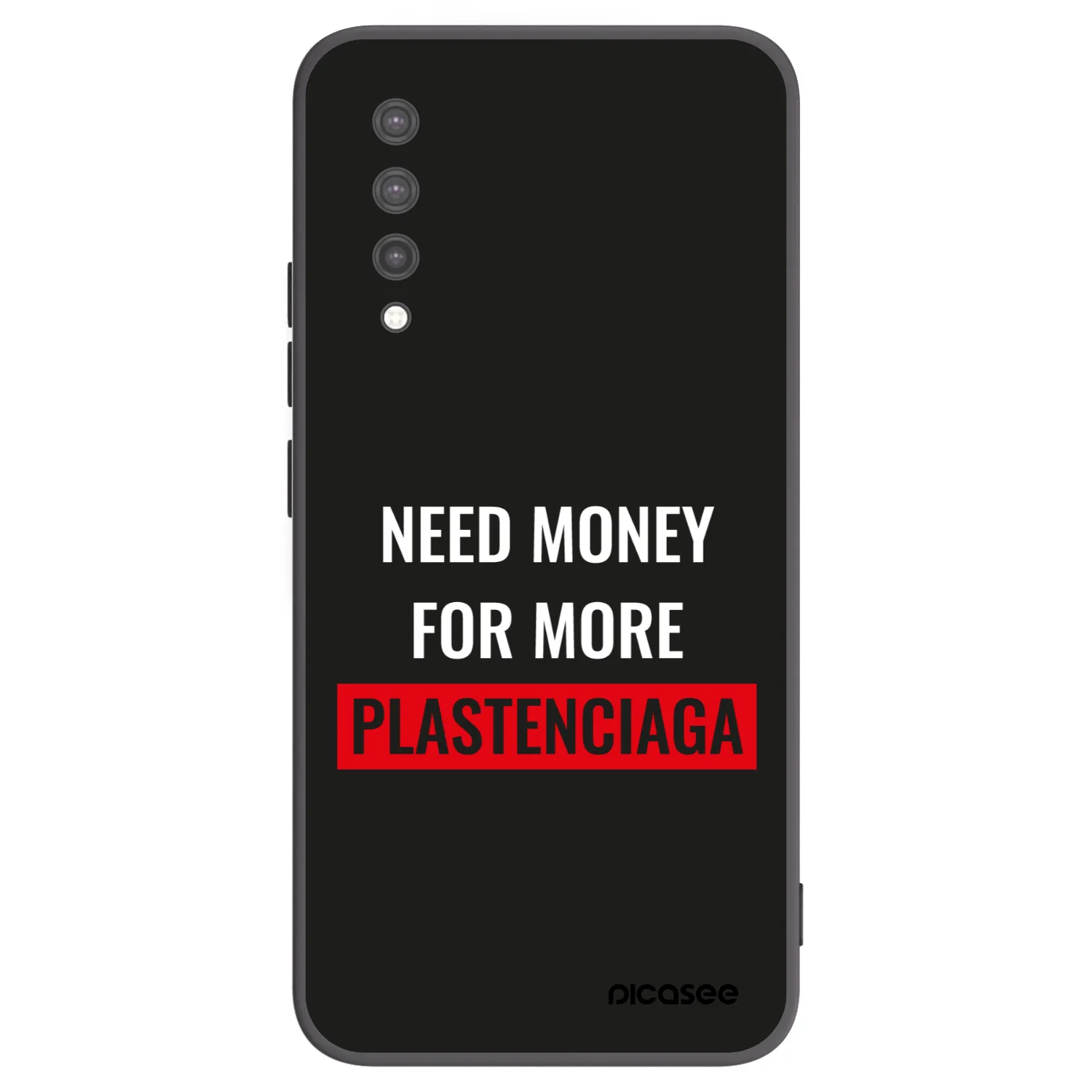 Picasee husă neagră din silicon pentru Xiaomi Mi 9 Lite - More PLASTENCIAGA