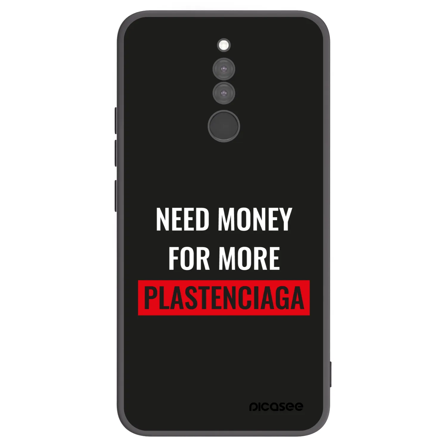 Picasee husă neagră din silicon pentru Xiaomi Redmi 8 - More PLASTENCIAGA