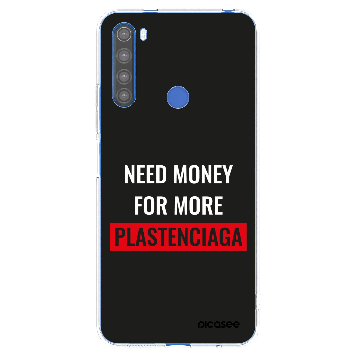 Picasee husă transparentă din silicon pentru Xiaomi Redmi Note 8T - More PLASTENCIAGA