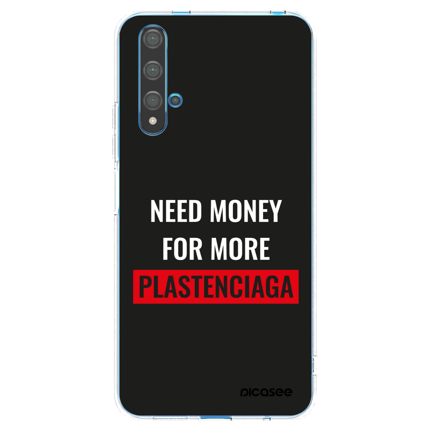 Picasee husă transparentă din silicon pentru Huawei Nova 5T - More PLASTENCIAGA