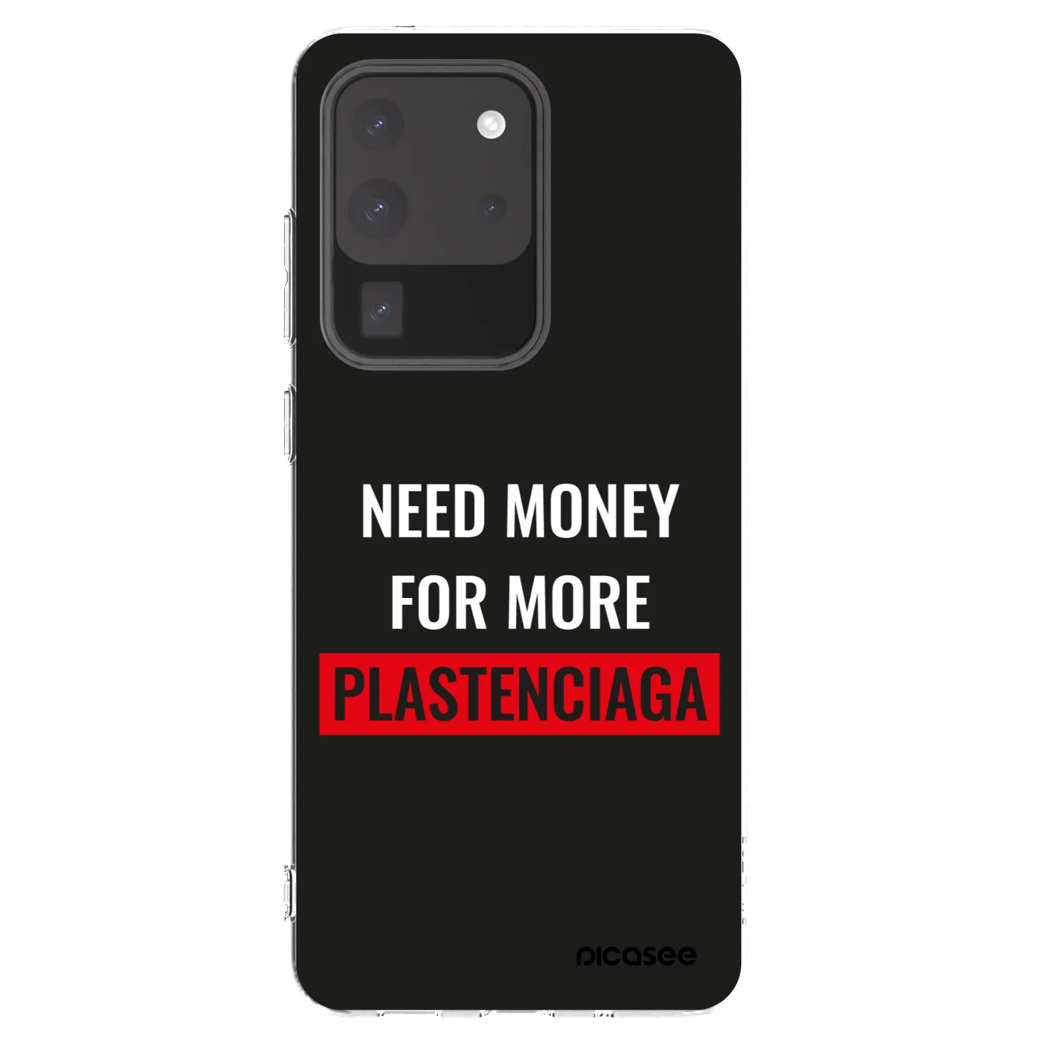 Picasee husă transparentă din silicon pentru Samsung Galaxy S20 Ultra 5G G988F - More PLASTENCIAGA