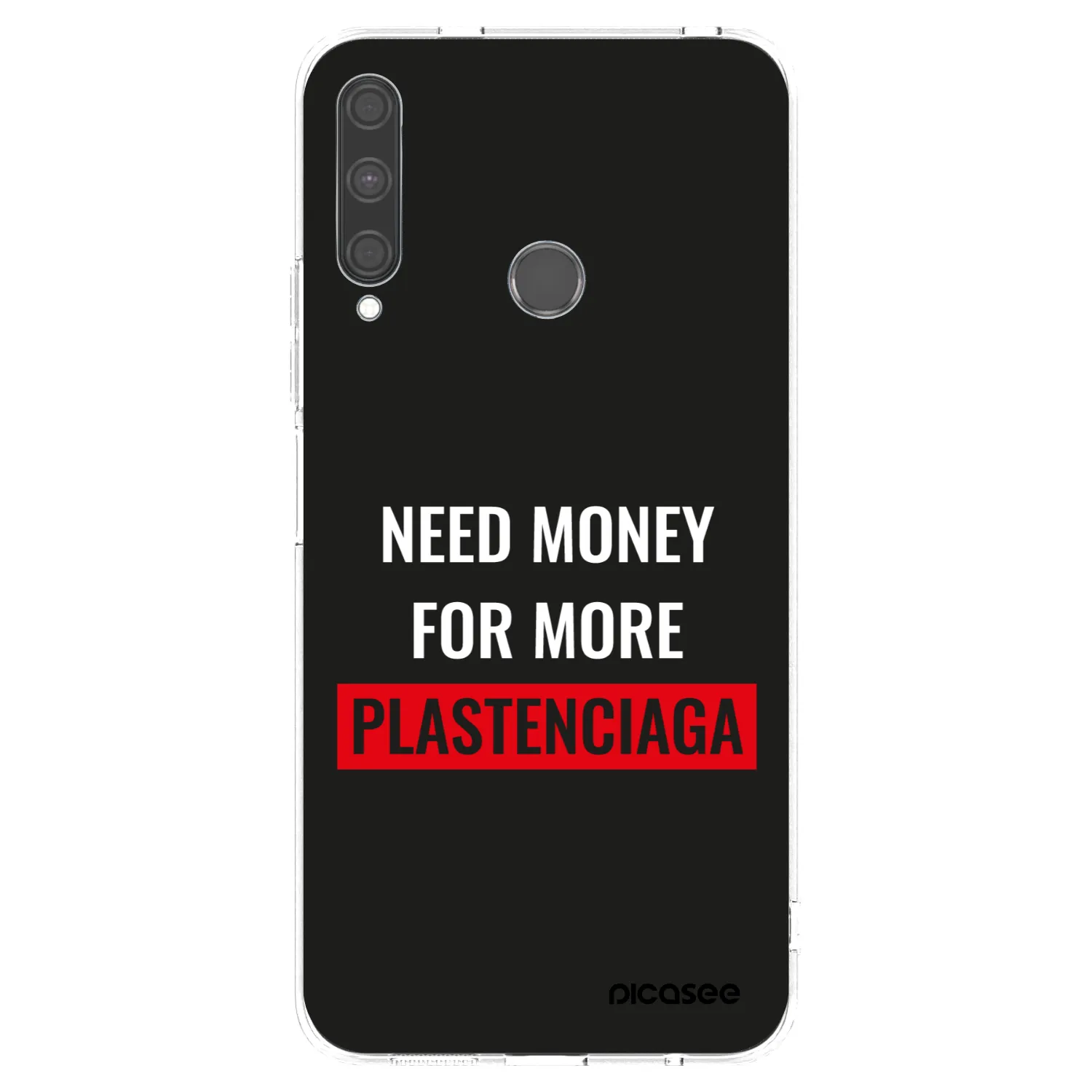 Picasee husă transparentă din silicon pentru Huawei P40 Lite E - More PLASTENCIAGA