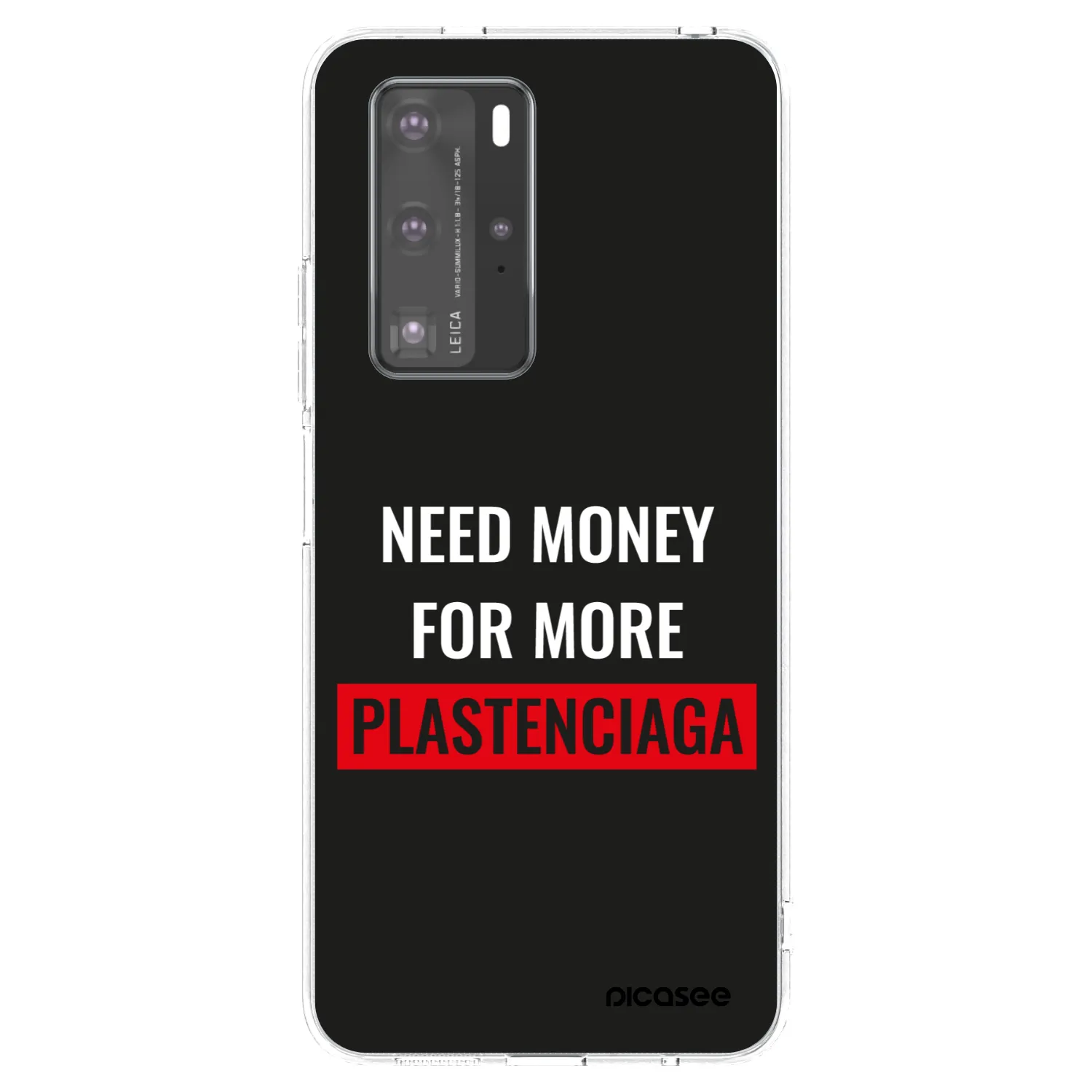 Picasee husă transparentă din silicon pentru Huawei P40 Pro - More PLASTENCIAGA