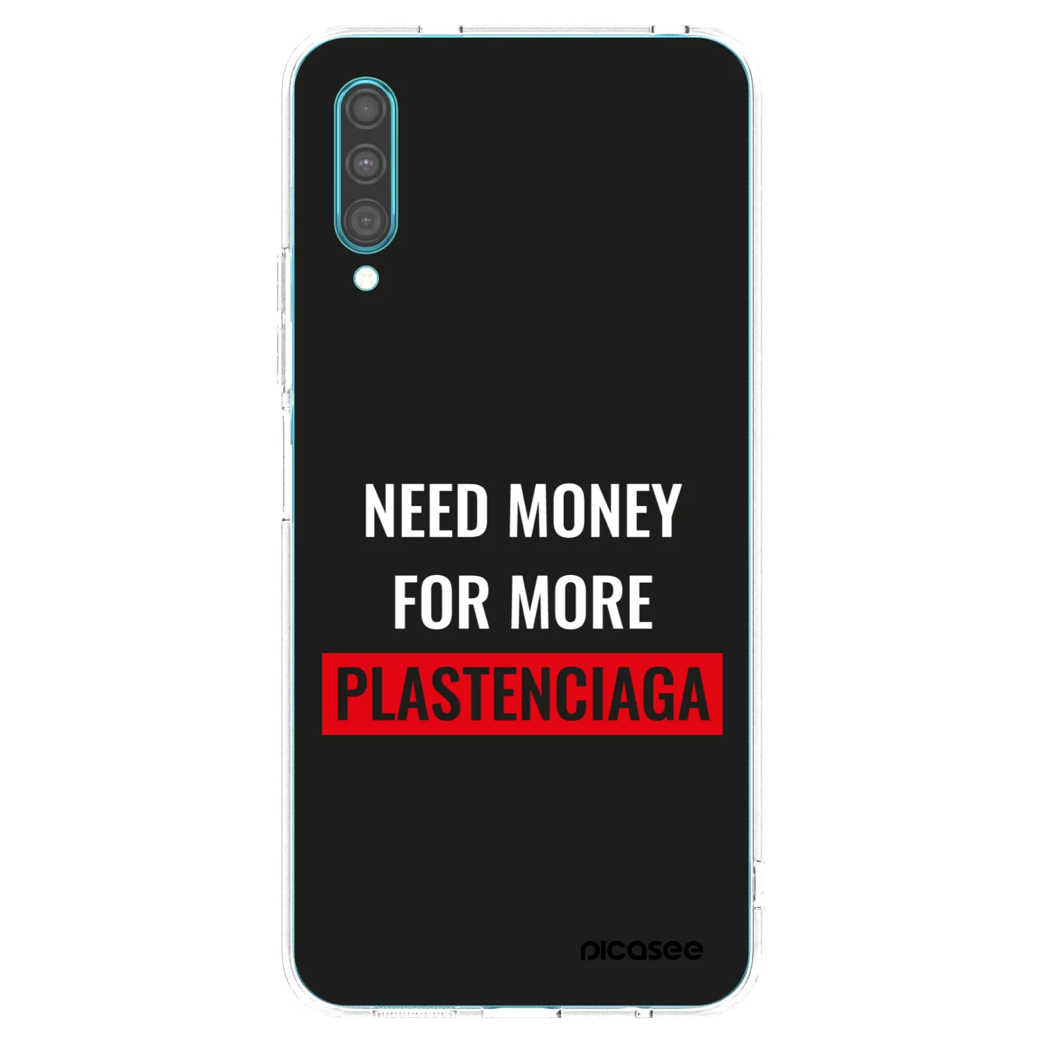 Picasee husă transparentă din silicon pentru Samsung Galaxy A30s A307F - More PLASTENCIAGA