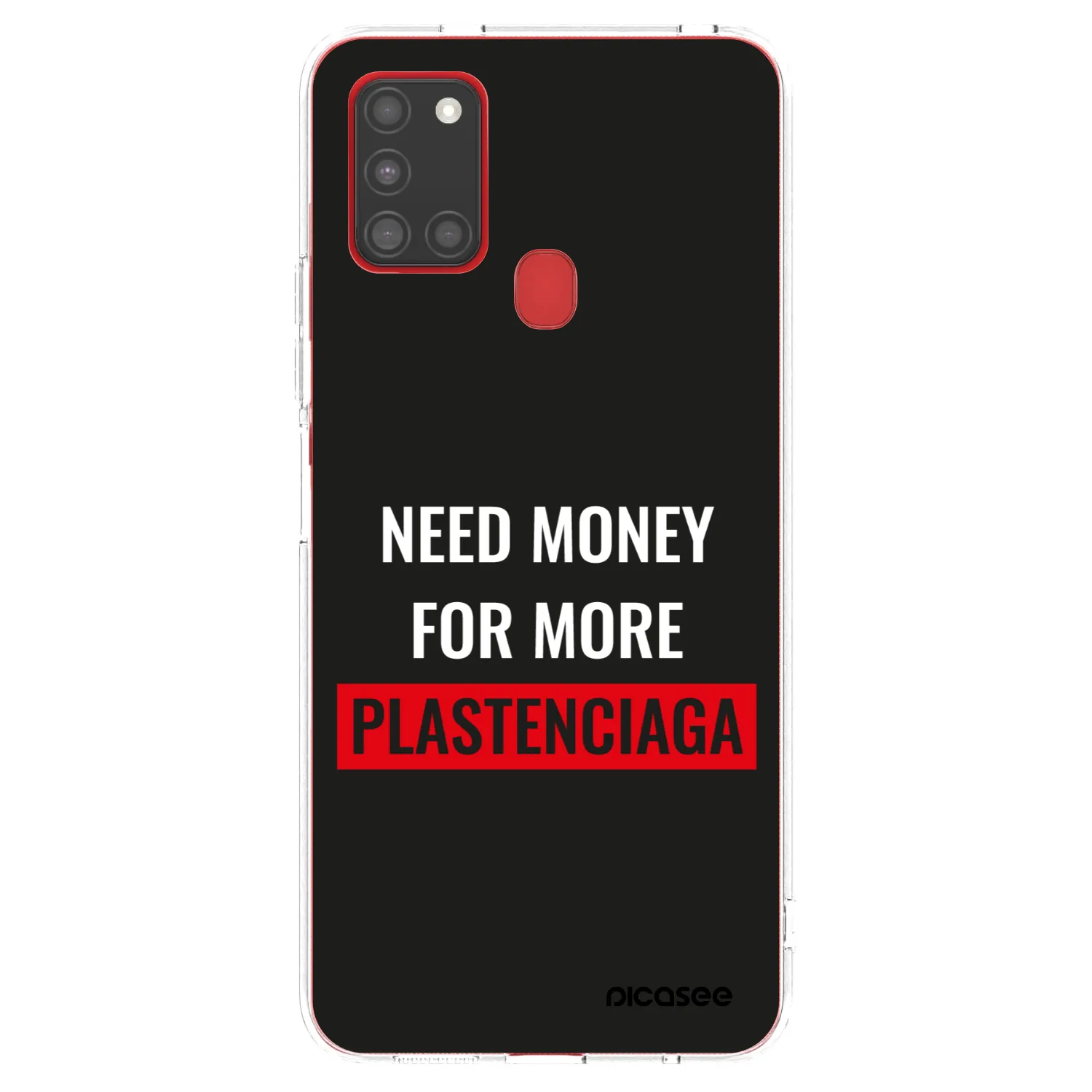 Picasee husă transparentă din silicon pentru Samsung Galaxy A21s - More PLASTENCIAGA