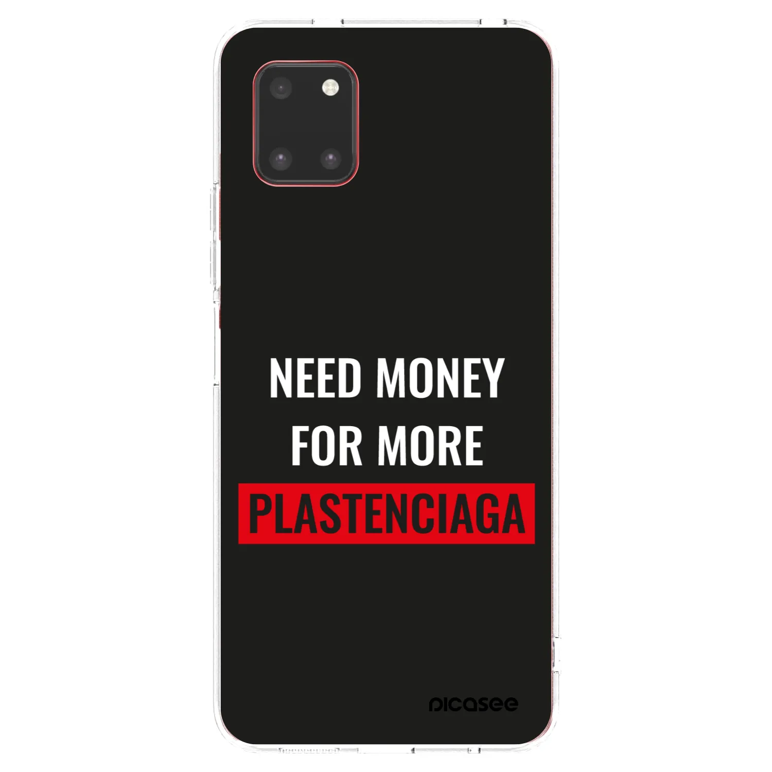 Picasee husă transparentă din silicon pentru Samsung Galaxy Note 10 Lite N770F - More PLASTENCIAGA