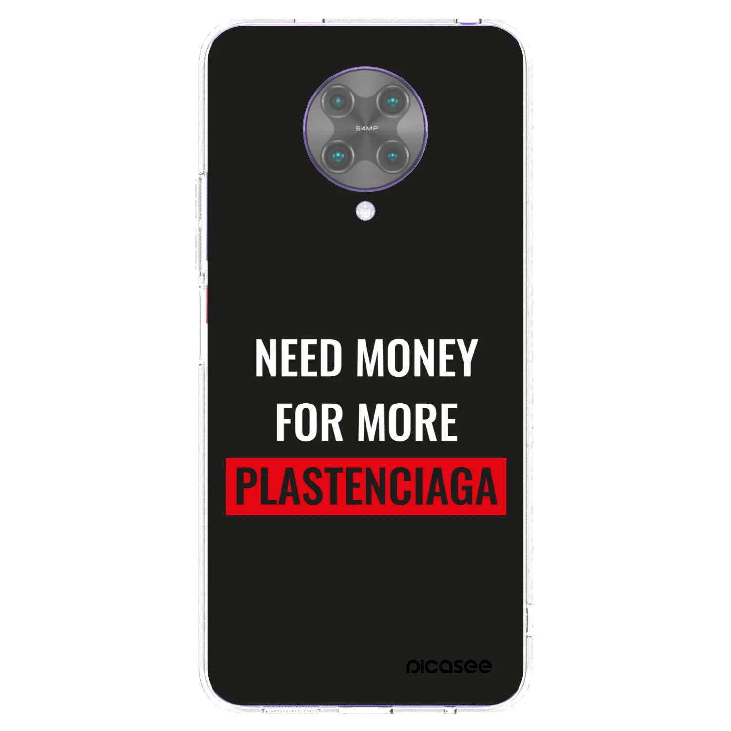 Picasee husă transparentă din silicon pentru Xiaomi Poco F2 Pro - More PLASTENCIAGA