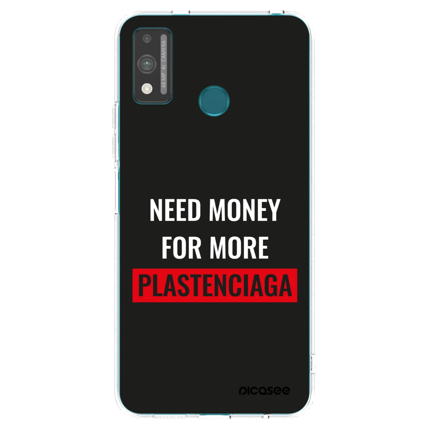 Picasee husă transparentă din silicon pentru Honor 9X Lite - More PLASTENCIAGA