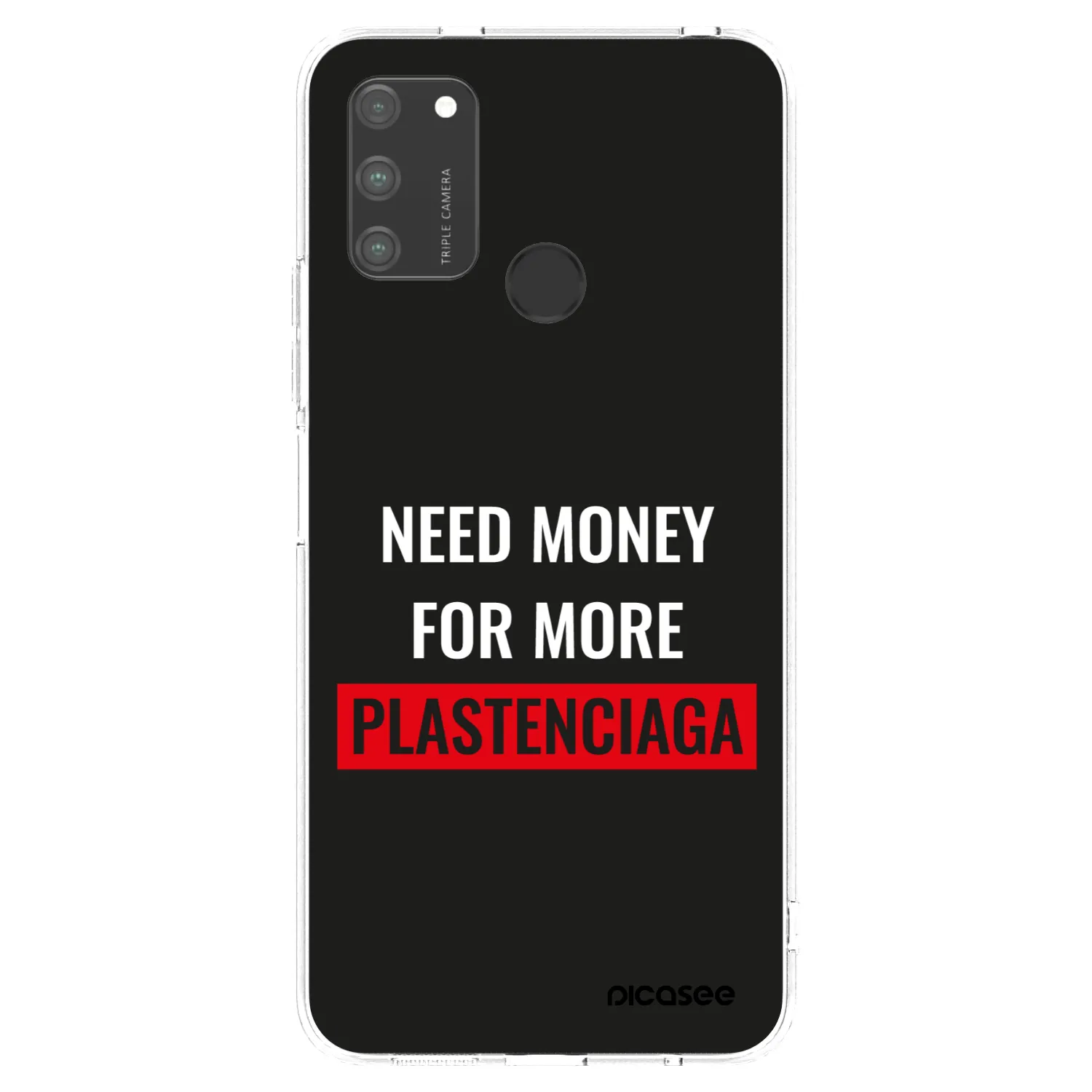 Picasee husă transparentă din silicon pentru Honor 9A - More PLASTENCIAGA