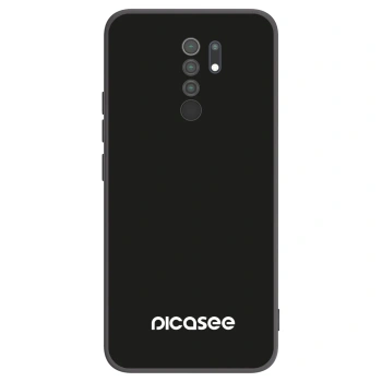 Picasee husă neagră din silicon pentru Xiaomi Redmi 9 - Picasee