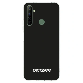 Picasee husă transparentă din silicon pentru Realme 6i - Picasee