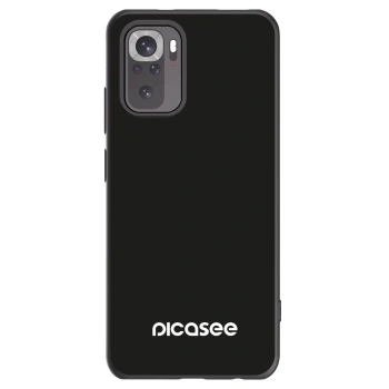 Picasee husă neagră din silicon pentru Xiaomi Redmi Note 10 - Picasee