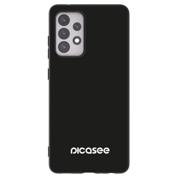 Picasee husă neagră din silicon pentru Samsung Galaxy A52 5G A525F - Picasee