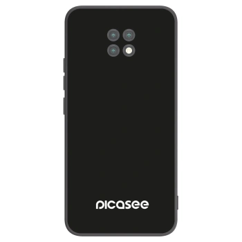 Picasee husă neagră din silicon pentru Xiaomi Redmi Note 9T - Picasee